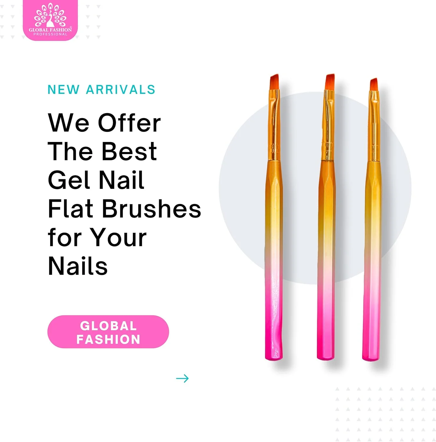 قلم گرادینت طراحی ناخن حرفه ای گلوبال فشن با برس تخت مصنوعی - بادوام، ماندگار و استفاده آسان | (#8) قلم گرادینت طراحی ناخن حرفه ای گلوبال فشن با برس تخت مصنوعی - بادوام، ماندگار و استفاده آسان | (#8)
