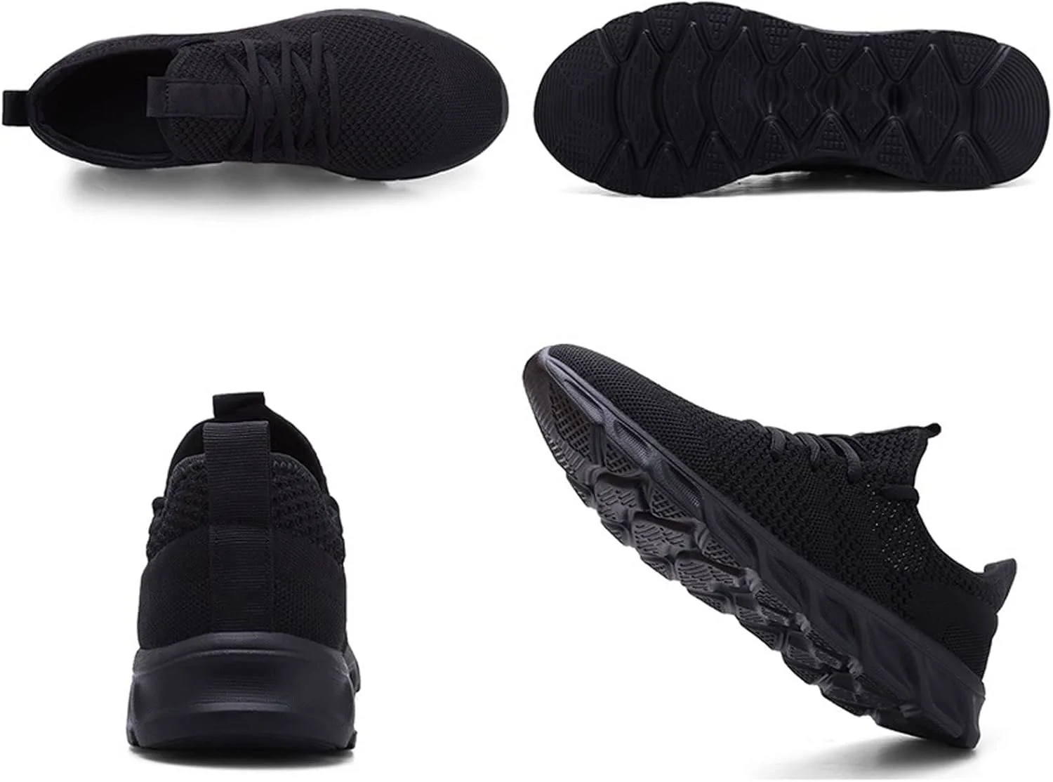 کفش‌های مردانه BUYUP، کفش‌های کتانی کلاسیک مردانه، کفش‌های توری کشی تنفسی مردانه برای تمرین، کفش‌های ورزشی دویدن (رنگ: Hortel، سایز: 48)