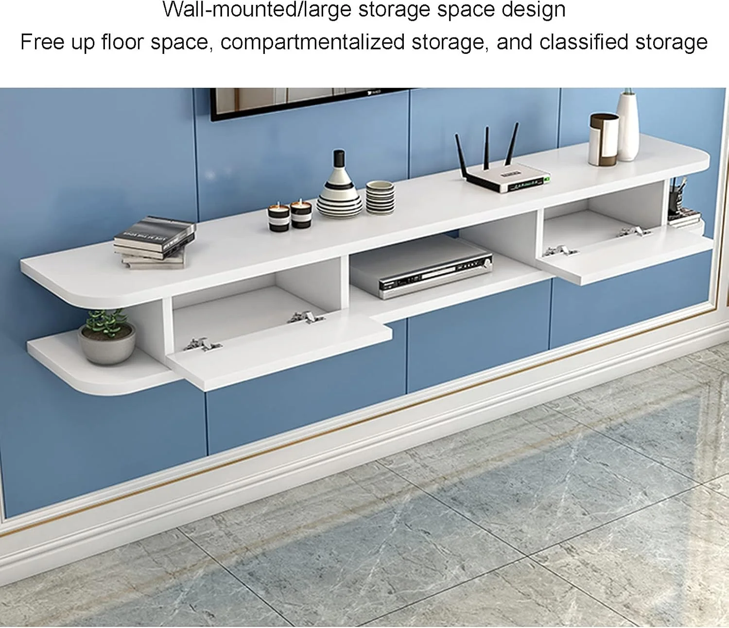 کابینت استند تلویزیون شناور، کنسول رسانه ای دیواری، قفسه ذخیره سازی صوتی و تصویری شناور، قفسه قطعات استند تلویزیون شناور، استند تلویزیون دیواری، نیاز به مونتاژ (رنگ: B، سایز: 120CM) کابینت استند تلویزیون شناور، کنسول رسانه ای دیواری، قفسه ذخیره سازی صوتی و تصویری شناور، قفسه قطعات استند تلویزیون شناور، استند تلویزیون دیواری، نیاز به مونتاژ (رنگ: B، سایز: 120CM)