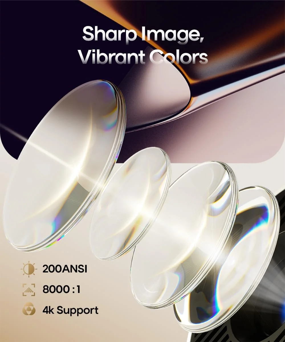 پروژکتور مینی ارتقا یافته Alwtniet مدل 2025 Hy300Pro با Wifi6 و بلوتوث، پروژکتور قابل حمل 4K 1080P با پشتیبانی از اندروید، دارای ایر ماوس و چرخش 180 درجه کلید خودرو، مناسب برای فیلم در فضای باز پروژکتور مینی ارتقا یافته Alwtniet مدل 2025 Hy300Pro با Wifi6 و بلوتوث، پروژکتور قابل حمل 4K 1080P با پشتیبانی از اندروید، دارای ایر ماوس و چرخش 180 درجه کلید خودرو، مناسب برای فیلم در فضای باز
