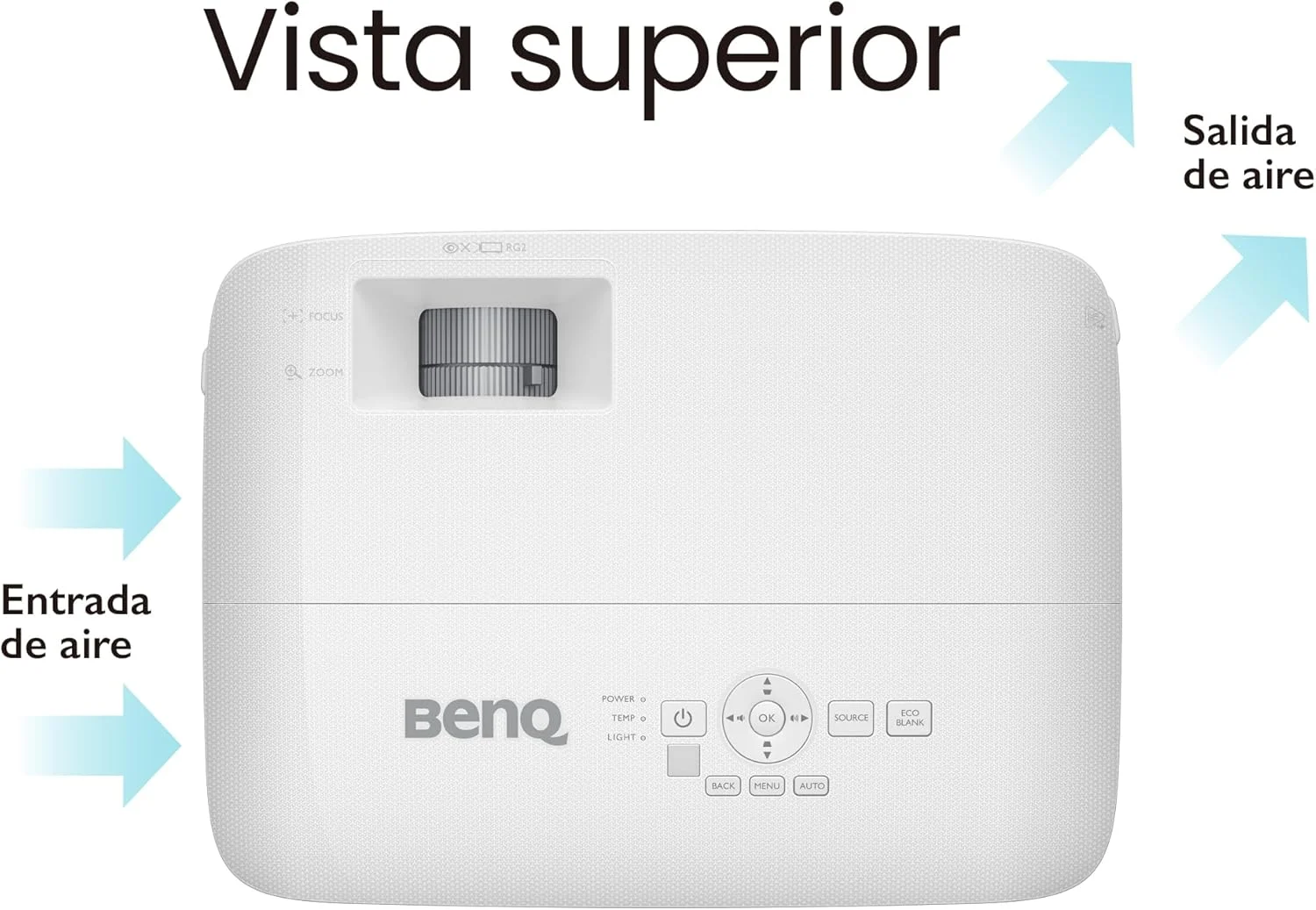 پروژکتور تجاری بنکیو MH560 1080p، DLP، فول اچ دی، 1920 x 1080، روشنایی بالای 3800 لومن، نسبت کنتراست بالای 20000:1، دو پورت HDMI، VGA، تصحیح خودکار کیستون، نصب ساده، فناوری SmartEco پروژکتور تجاری بنکیو MH560 1080p، DLP، فول اچ دی، 1920 x 1080، روشنایی بالای 3800 لومن، نسبت کنتراست بالای 20000:1، دو پورت HDMI، VGA، تصحیح خودکار کیستون، نصب ساده، فناوری SmartEco