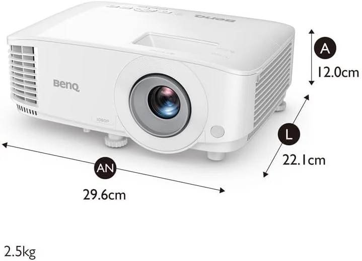 پروژکتور تجاری بنکیو MH560 1080p، DLP، فول اچ دی، 1920 x 1080، روشنایی بالای 3800 لومن، نسبت کنتراست بالای 20000:1، دو پورت HDMI، VGA، تصحیح خودکار کیستون، نصب ساده، فناوری SmartEco پروژکتور تجاری بنکیو MH560 1080p، DLP، فول اچ دی، 1920 x 1080، روشنایی بالای 3800 لومن، نسبت کنتراست بالای 20000:1، دو پورت HDMI، VGA، تصحیح خودکار کیستون، نصب ساده، فناوری SmartEco