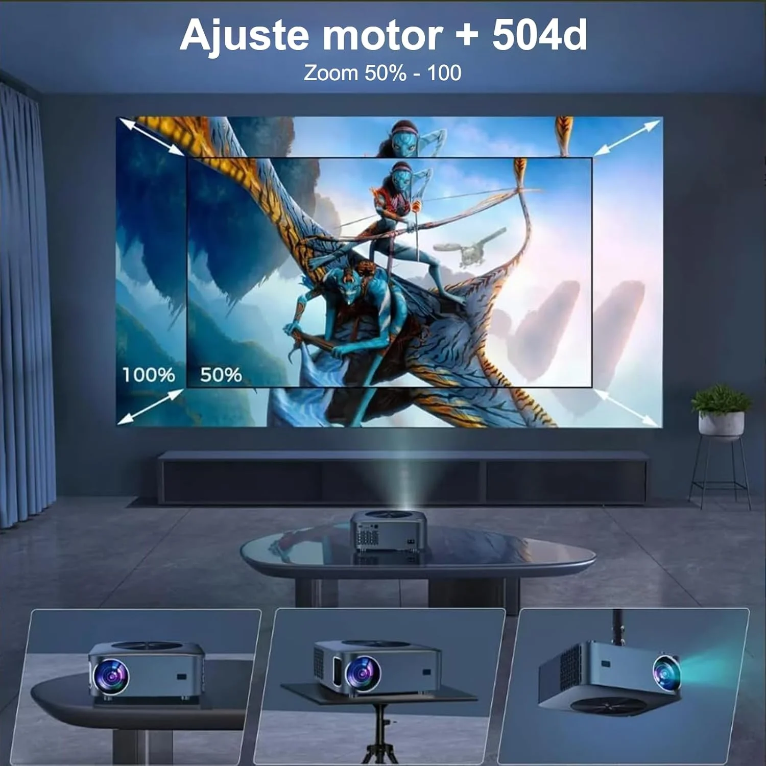 پروژکتور ویدیویی 4K مولور، با وای فای 5G و بلوتوث 5.1، پروژکتور قابل حمل برای فضای باز، 40000 ساعت عمر مفید، پروژکتور هوشمند با نمایشگر 300 اینچی، پروژکتور 450 ANSI HD، پروژکتور تلویزیون سینمای خانگی 1080P UHD (B) پروژکتور ویدیویی 4K مولور، با وای فای 5G و بلوتوث 5.1، پروژکتور قابل حمل برای فضای باز، 40000 ساعت عمر مفید، پروژکتور هوشمند با نمایشگر 300 اینچی، پروژکتور 450 ANSI HD، پروژکتور تلویزیون سینمای خانگی 1080P UHD (B)
