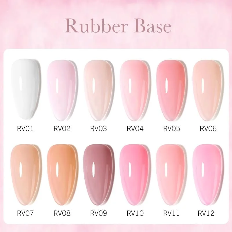 ژل بیس رابر 3 در 1 ونالیزا برای ناخن، ست لاک ژل ژله ای 12 رنگ، صورتی کالباسی، خنثی، شفاف، سفید شیری، ژل لاک صورتی ملایم، کیت تقویت کننده ژل بیس رابر 3 در 1 ونالیزا برای ناخن، ست لاک ژل ژله ای 12 رنگ، صورتی کالباسی، خنثی، شفاف، سفید شیری، ژل لاک صورتی ملایم، کیت تقویت کننده