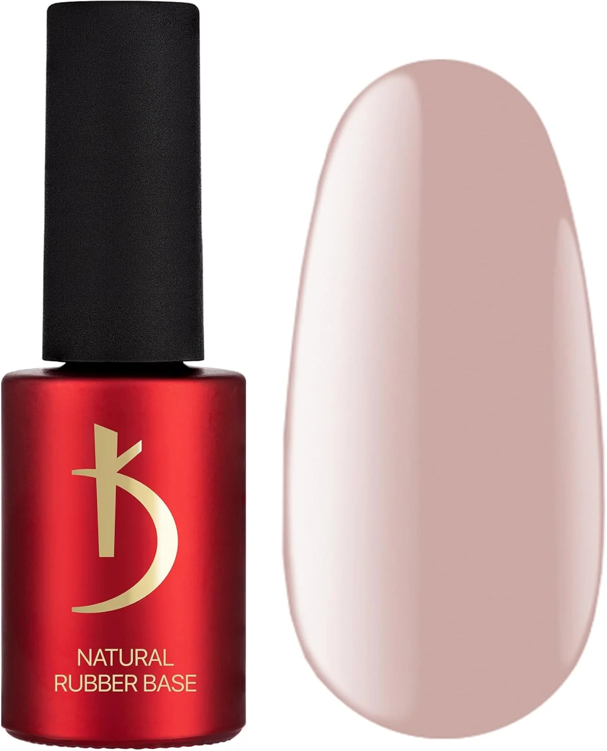 ژل پایه لاستیکی طبیعی K Professional - بژ طبیعی - پوشش پایه UV LED - 15 میلی لیتر - پوشش پایه - لاک ناخن - رنگ های برهنه - ناخن های ژلی ماندگاری طولانی - لاک ناخن UV k