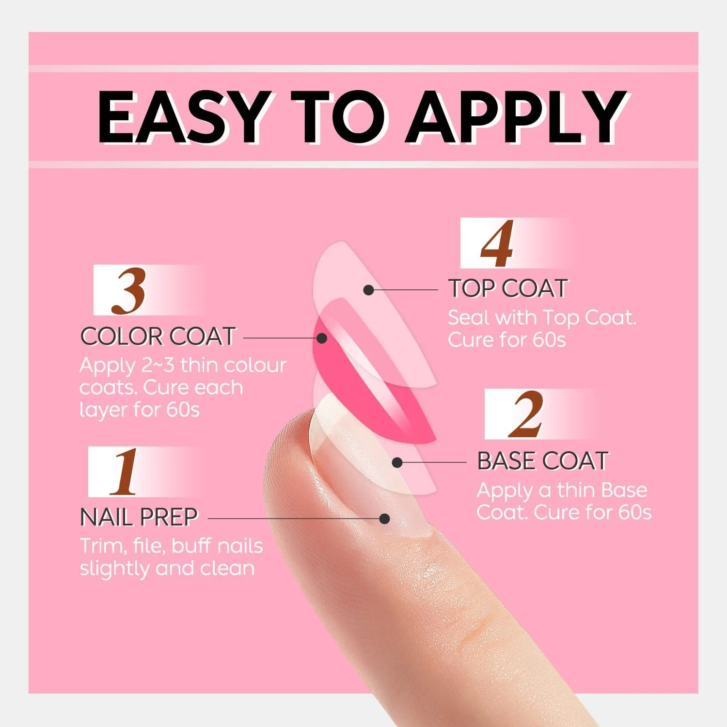 لاک ژل ناخن Nicedeco، ۱۵ میلی لیتر، لاک ژل خیساندنی UV/LED، بدون تست حیوانی، مانیکور و پدیکور وگان، مناسب سالن و استفاده خانگی - ماندگاری طولانی - 009 لاک ژل ناخن Nicedeco، ۱۵ میلی لیتر، لاک ژل خیساندنی UV/LED، بدون تست حیوانی، مانیکور و پدیکور وگان، مناسب سالن و استفاده خانگی - ماندگاری طولانی - 009