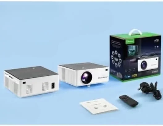 پروژکتور هوشمند Smartbarry HT20 4K HD، وای فای دو بانده، سازگار با HDMI/USB، سینمای خانگی هوشمند، قابل حمل، نمایشگر Full HD، سازگار با تی وی استیک/iOS/Android/PS4/PS5 پروژکتور هوشمند Smartbarry HT20 4K HD، وای فای دو بانده، سازگار با HDMI/USB، سینمای خانگی هوشمند، قابل حمل، نمایشگر Full HD، سازگار با تی وی استیک/iOS/Android/PS4/PS5