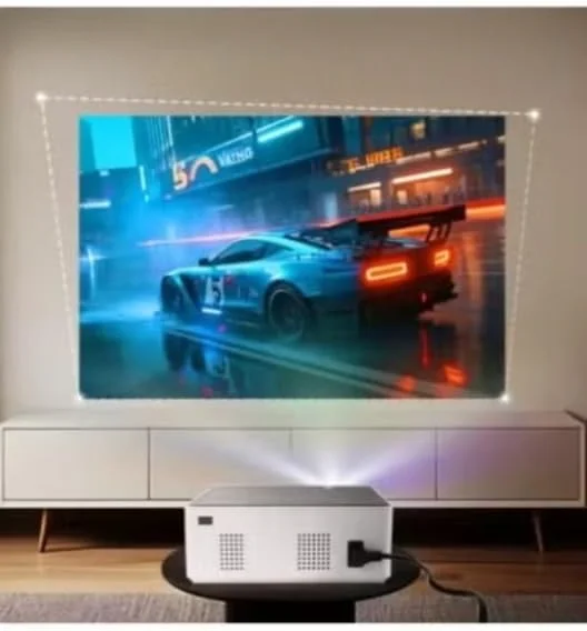پروژکتور هوشمند Smartbarry HT20 4K HD، وای فای دو بانده، سازگار با HDMI/USB، سینمای خانگی هوشمند، قابل حمل، نمایشگر Full HD، سازگار با تی وی استیک/iOS/Android/PS4/PS5 پروژکتور هوشمند Smartbarry HT20 4K HD، وای فای دو بانده، سازگار با HDMI/USB، سینمای خانگی هوشمند، قابل حمل، نمایشگر Full HD، سازگار با تی وی استیک/iOS/Android/PS4/PS5