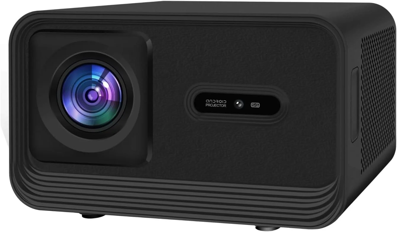 پروژکتور فیلم U8 Pro، 1500 انسی لومن، 6 گیگابایت رم، صفحه نمایش 120 سانتی متری، سیستم عامل اندروید، Wi-Fi، کنترل از راه دور، مشکی پروژکتور فیلم U8 Pro، 1500 انسی لومن، 6 گیگابایت رم، صفحه نمایش 120 سانتی متری، سیستم عامل اندروید، Wi-Fi، کنترل از راه دور، مشکی