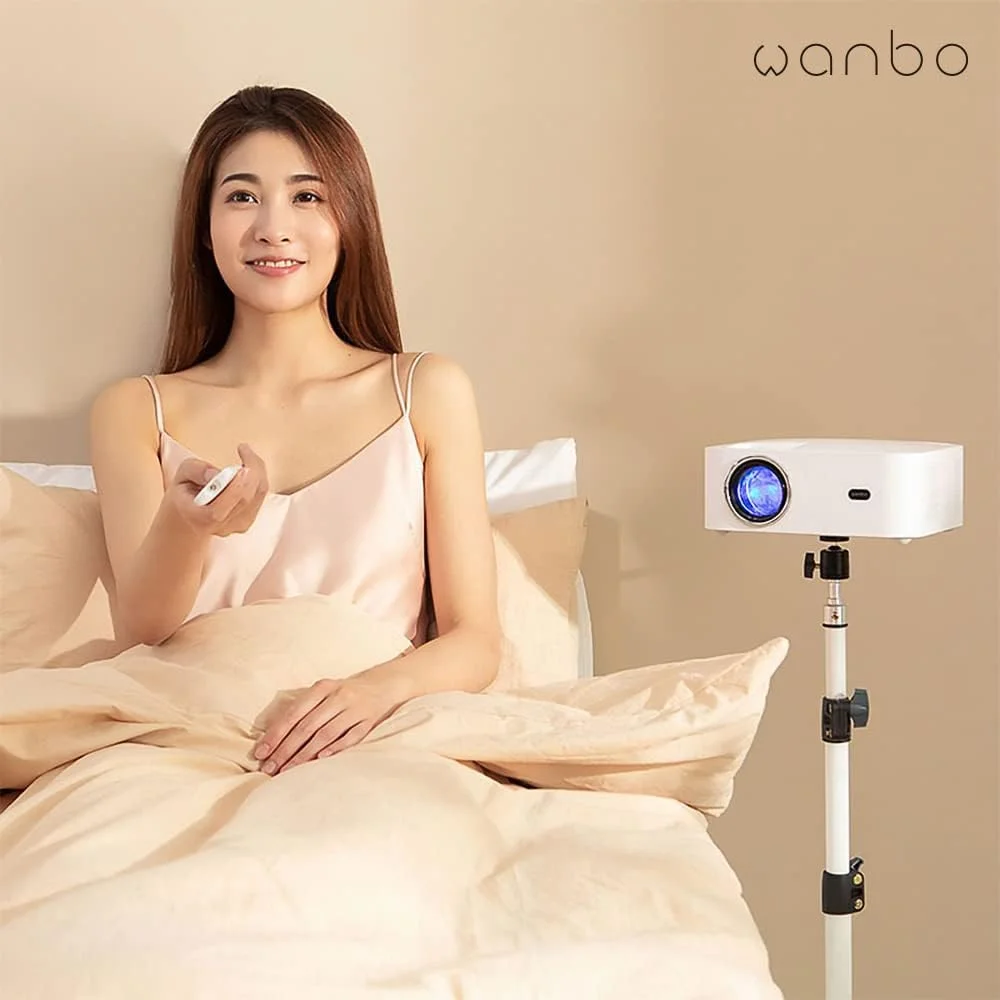 پروژکتور WANBO X1 Pro (ارتقا یافته)، Full HD 1080P واقعی، اندروید 9، پروژکتور خانگی، سینمای LED، 350 ANSI، 3900 لومن، WiFi بلوتوث، HDMI ARC، Dolby DTS، تصحیح کیستون 4D، نسخه جهانی، سفید پروژکتور WANBO X1 Pro (ارتقا یافته)، Full HD 1080P واقعی، اندروید 9، پروژکتور خانگی، سینمای LED، 350 ANSI، 3900 لومن، WiFi بلوتوث، HDMI ARC، Dolby DTS، تصحیح کیستون 4D، نسخه جهانی، سفید