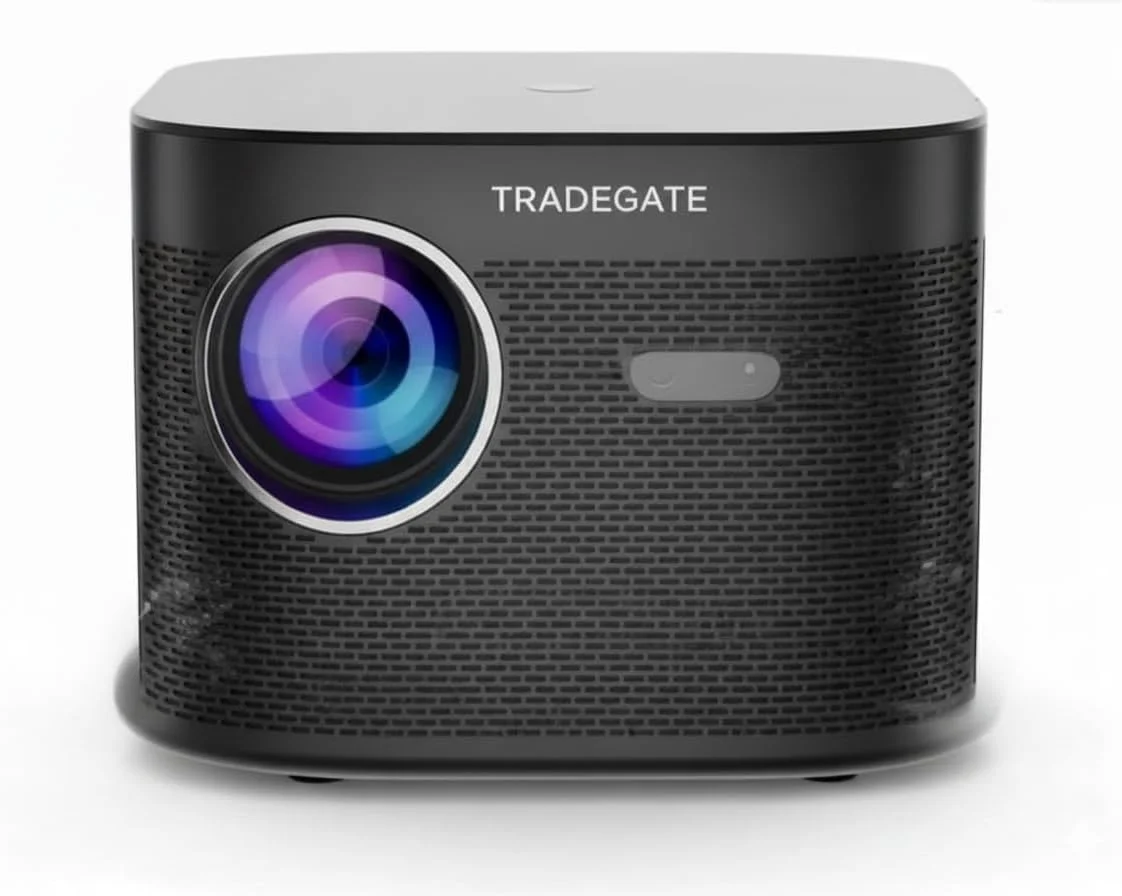 پروژکتور TRADEGATE برای سینمای خانگی وای فای | پروژکتور ال سی دی بی سیم قابل حمل 2800 انسی لومن | صفحه نمایش 300 اینچی، فوکوس خودکار جهانی، بلوتوث 1080p HD برای فیلم ها و ارائه ها پروژکتور TRADEGATE برای سینمای خانگی وای فای | پروژکتور ال سی دی بی سیم قابل حمل 2800 انسی لومن | صفحه نمایش 300 اینچی، فوکوس خودکار جهانی، بلوتوث 1080p HD برای فیلم ها و ارائه ها