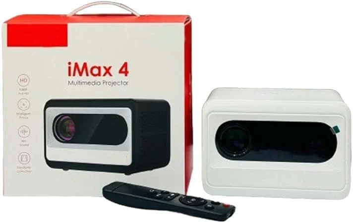 پروژکتور هوشمند ال سی دی آی مکس 4، کیفیت 1080P HD، سینمای خانگی، HDMI و بلوتوث، چند منظوره پروژکتور هوشمند ال سی دی آی مکس 4، کیفیت 1080P HD، سینمای خانگی، HDMI و بلوتوث، چند منظوره