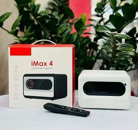 پروژکتور هوشمند ال سی دی آی مکس 4، کیفیت 1080P HD، سینمای خانگی، HDMI و بلوتوث، چند منظوره پروژکتور هوشمند ال سی دی آی مکس 4، کیفیت 1080P HD، سینمای خانگی، HDMI و بلوتوث، چند منظوره