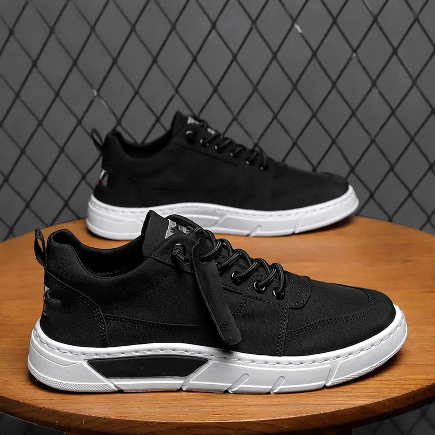 کفش های روزمره مردانه BUYUP، کفش های بوم مردانه، کفش های ولکانیزه کلاسیک تنفسی، کفش های کتانی مد روز بهاره و پاییزه مردانه، کفش های روزمره راحت (رنگ: Hortel، سایز: 42) کفش های روزمره مردانه BUYUP، کفش های بوم مردانه، کفش های ولکانیزه کلاسیک تنفسی، کفش های کتانی مد روز بهاره و پاییزه مردانه، کفش های روزمره راحت (رنگ: Hortel، سایز: 42)