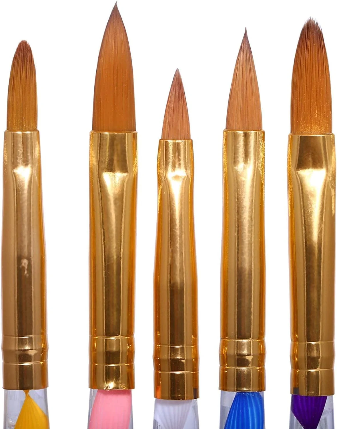 ست قلموهای طراحی ناخن، ابزارهای طراحی ناخن با لاک ژل، قلم طراحی، قلم ژل ناخن، قلم خط‌کش طراحی ناخن، مناسب برای استفاده در سالن و طراحی ناخن در خانه