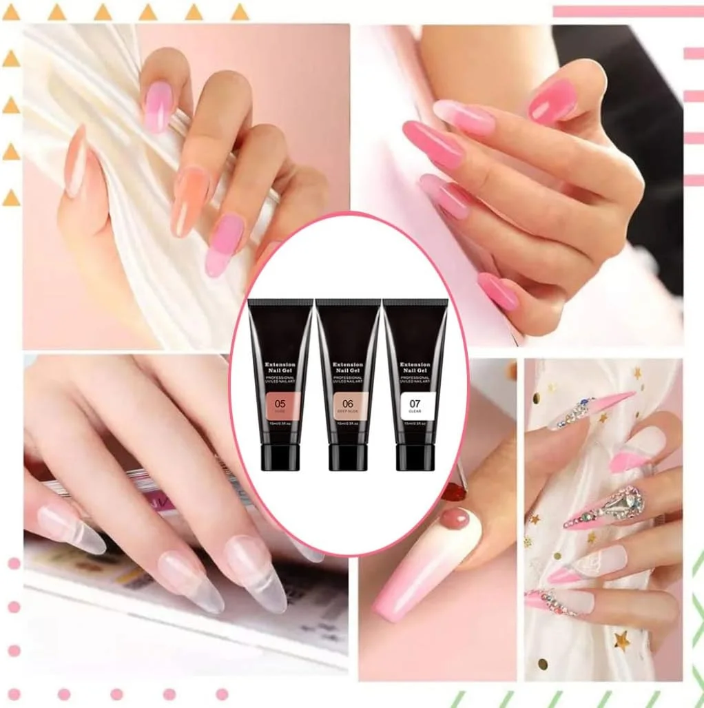 ست های طراحی ناخن ABchat، کیت های اکستنشن ناخن، ژل مانیکور، بیس سازنده، ست شروع کننده ناخن 11 تکه استایل 4 ست های طراحی ناخن ABchat، کیت های اکستنشن ناخن، ژل مانیکور، بیس سازنده، ست شروع کننده ناخن 11 تکه استایل 4