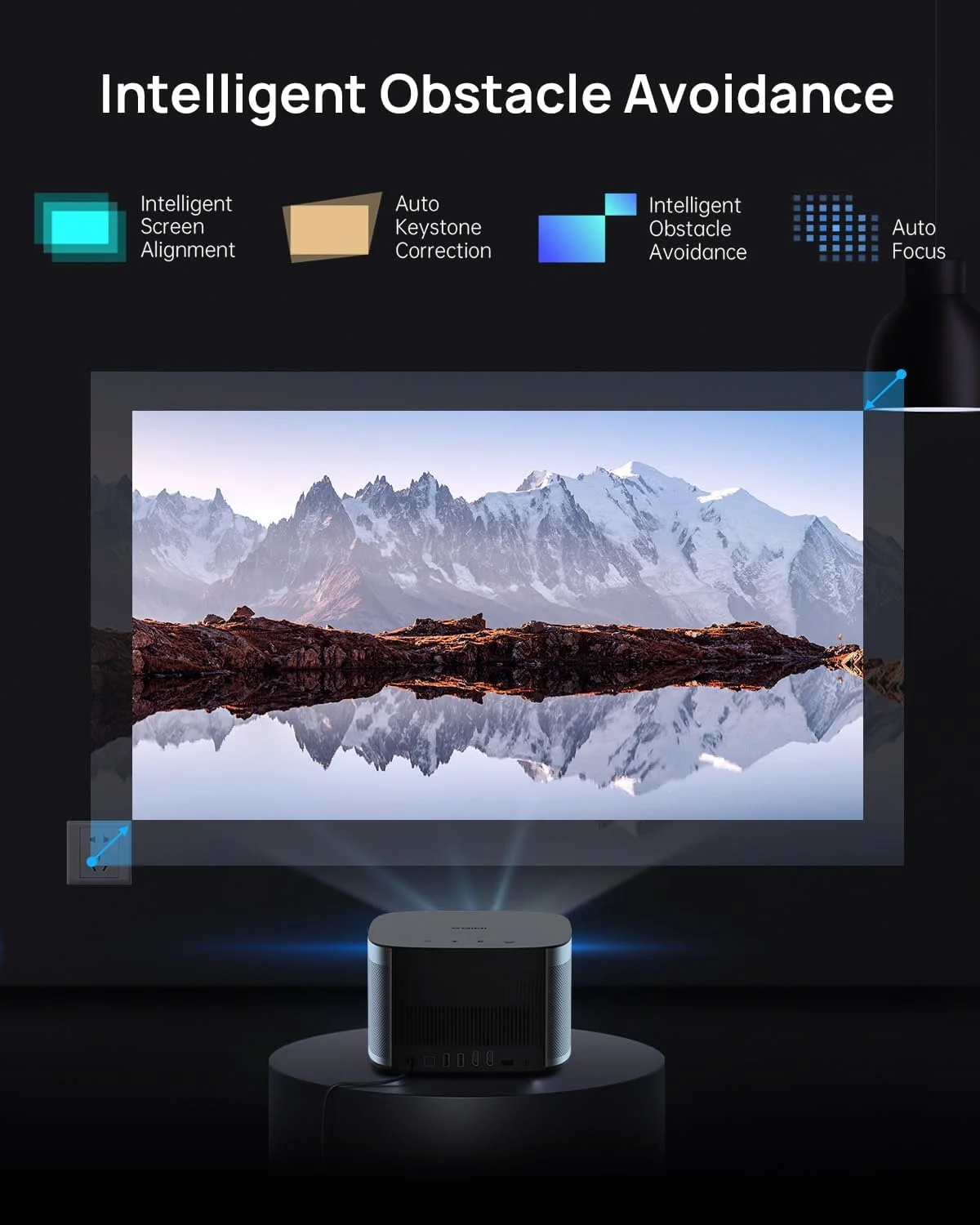 پروژکتور سینمای خانگی XGIMI Horizon، 1500 انسی لومن، رزولوشن اصلی 1080P، پروژکتور وای فای، تصحیح کیستون هوشمند، فوکوس خودکار، اندروید تی وی، 2 * 8 وات اسپیکر Harman Kardon، برای فیلم در خانه و فضای باز پروژکتور سینمای خانگی XGIMI Horizon، 1500 انسی لومن، رزولوشن اصلی 1080P، پروژکتور وای فای، تصحیح کیستون هوشمند، فوکوس خودکار، اندروید تی وی، 2 * 8 وات اسپیکر Harman Kardon، برای فیلم در خانه و فضای باز