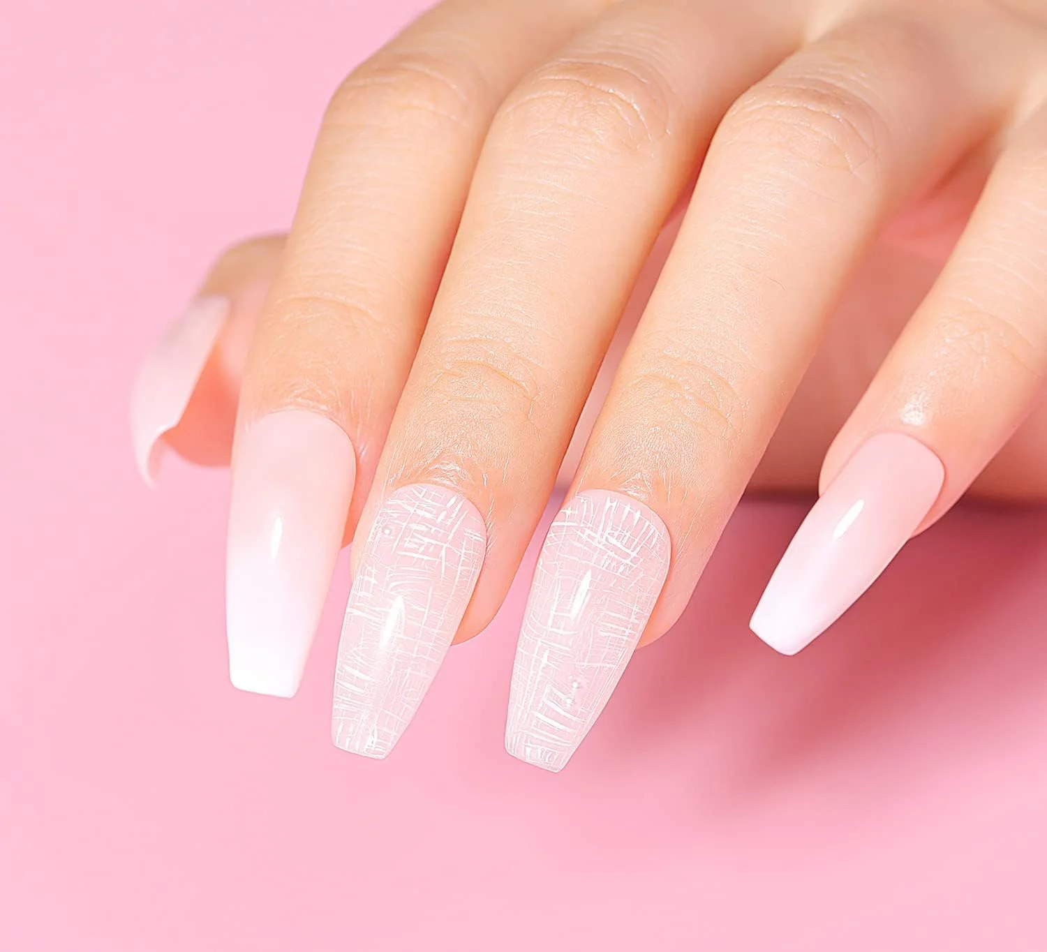 ست ژل ناخن ساز 8 در 1 بدون Hema AIMEILI، ژل پایه ساز رنگی شفاف، ژل تقویت کننده ناخن، ژل چسب اکستنشن ناخن در یک بطری، لاک ژل UV LED 6 عدد X 10 میلی لیتر - کیت هدیه 36