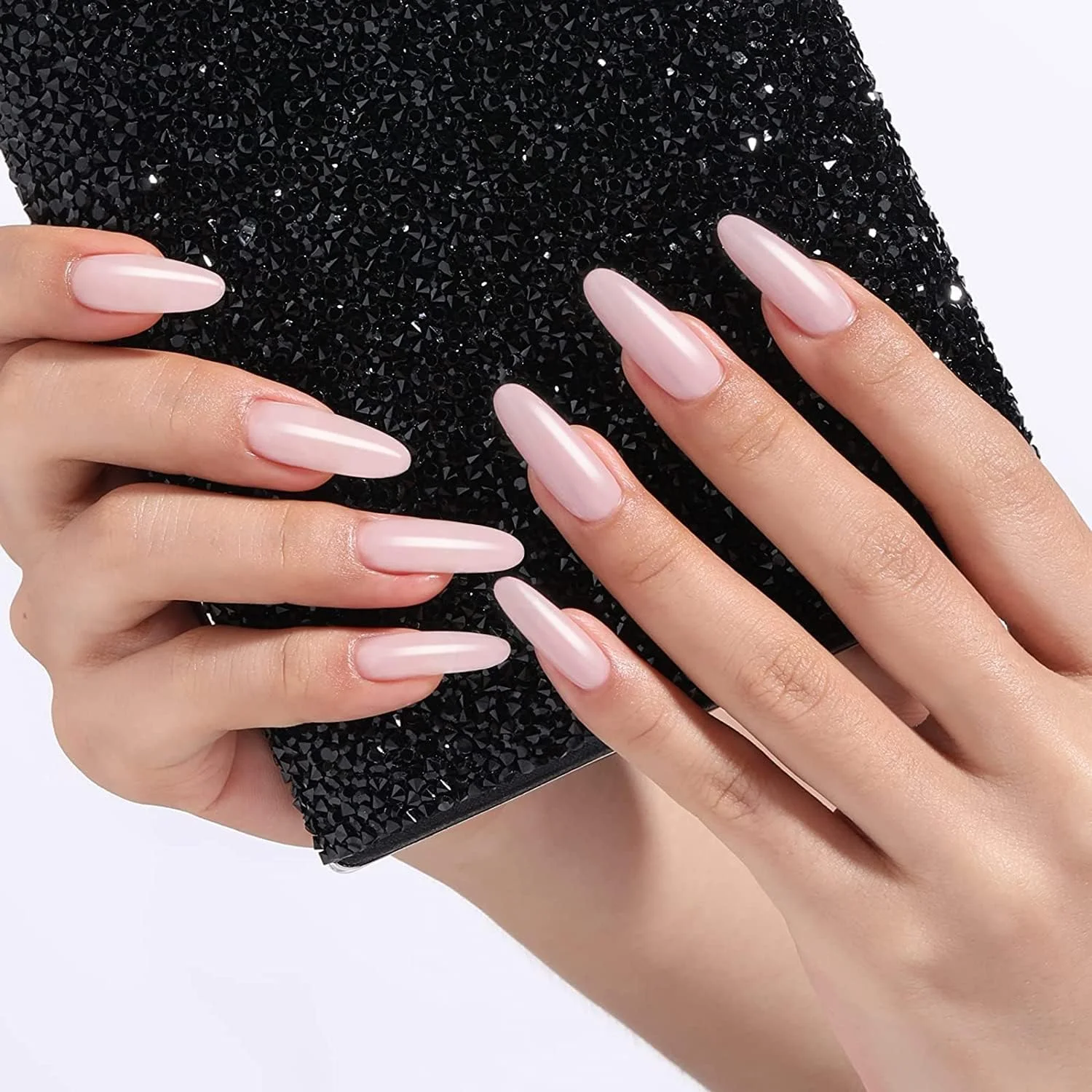 ژل بیلدر بلوزکی برای ناخن ها و کاشت ناخن، تقویت کننده و ترمیم کننده ناخن، خیساندنی - صورتی، 15 میلی لیتر (نیاز به خشک شدن زیر لامپ UV LED دارد)