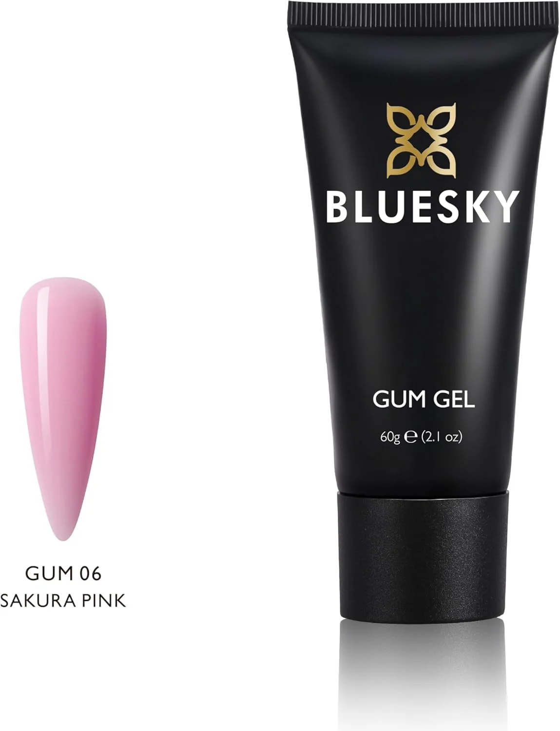 کیت اکستنشن ناخن ژل گام بلواسکی، صورتی ساکورا - 60 گرم، کیت ناخن پلی ژل، مناسب برای مبتدیان و متخصصان سالن، شامل: پلی ژل، قالب های دوگانه، برس اپلیکاتور، سوهان ناخن و عقب زننده کوتیکول