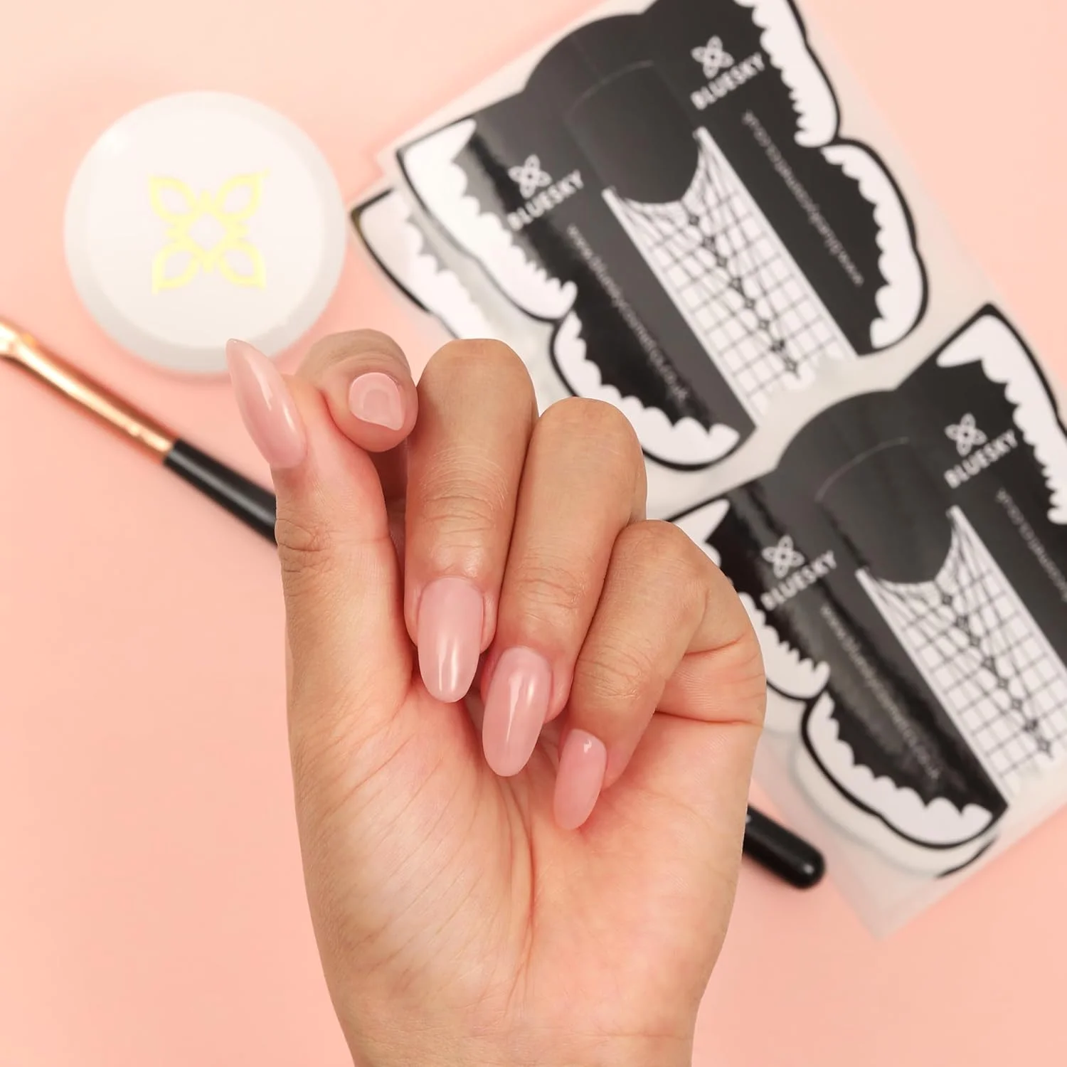 کیت ژل بیلدر ناخن Bluesky، کیت اکستنشن ناخن برای مبتدیان، ژل بیلدر شفاف 30 میلی لیتر، 50 عدد استیکر فرم ناخن، سوهان و بافر ناخن، برس اکستنشن ناخن کیت ژل بیلدر ناخن Bluesky، کیت اکستنشن ناخن برای مبتدیان، ژل بیلدر شفاف 30 میلی لیتر، 50 عدد استیکر فرم ناخن، سوهان و بافر ناخن، برس اکستنشن ناخن