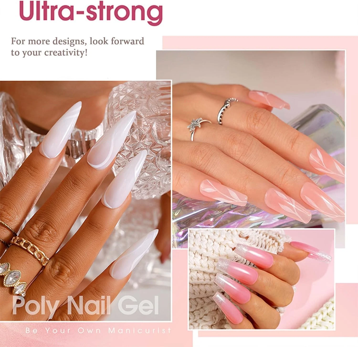 کیت ژل پلی ناخن فرانسوی 6 رنگ Azonee - پلی ژل تقویت کننده اکریلیک، تاپ کت، ژل اکستنشن ناخن برای تقویت ناخن، ضخیم کردن ناخن، هنر ناخن - ژل سخت DIY طرح ناخن خانگی برای زنان و دختران کیت ژل پلی ناخن فرانسوی 6 رنگ Azonee - پلی ژل تقویت کننده اکریلیک، تاپ کت، ژل اکستنشن ناخن برای تقویت ناخن، ضخیم کردن ناخن، هنر ناخن - ژل سخت DIY طرح ناخن خانگی برای زنان و دختران