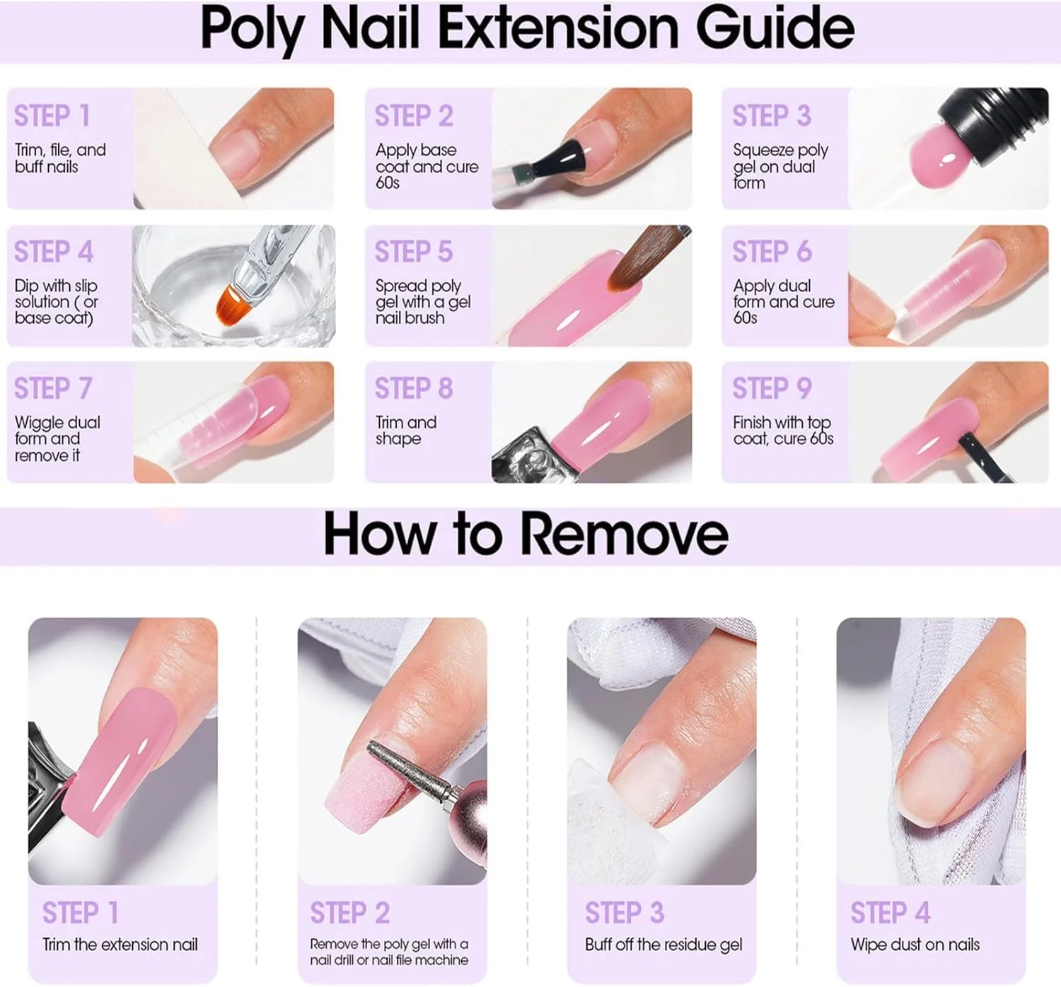 کیت ژل پلی ناخن فرانسوی 6 رنگ Azonee - پلی ژل تقویت کننده اکریلیک، تاپ کت، ژل اکستنشن ناخن برای تقویت ناخن، ضخیم کردن ناخن، هنر ناخن - ژل سخت DIY طرح ناخن خانگی برای زنان و دختران کیت ژل پلی ناخن فرانسوی 6 رنگ Azonee - پلی ژل تقویت کننده اکریلیک، تاپ کت، ژل اکستنشن ناخن برای تقویت ناخن، ضخیم کردن ناخن، هنر ناخن - ژل سخت DIY طرح ناخن خانگی برای زنان و دختران