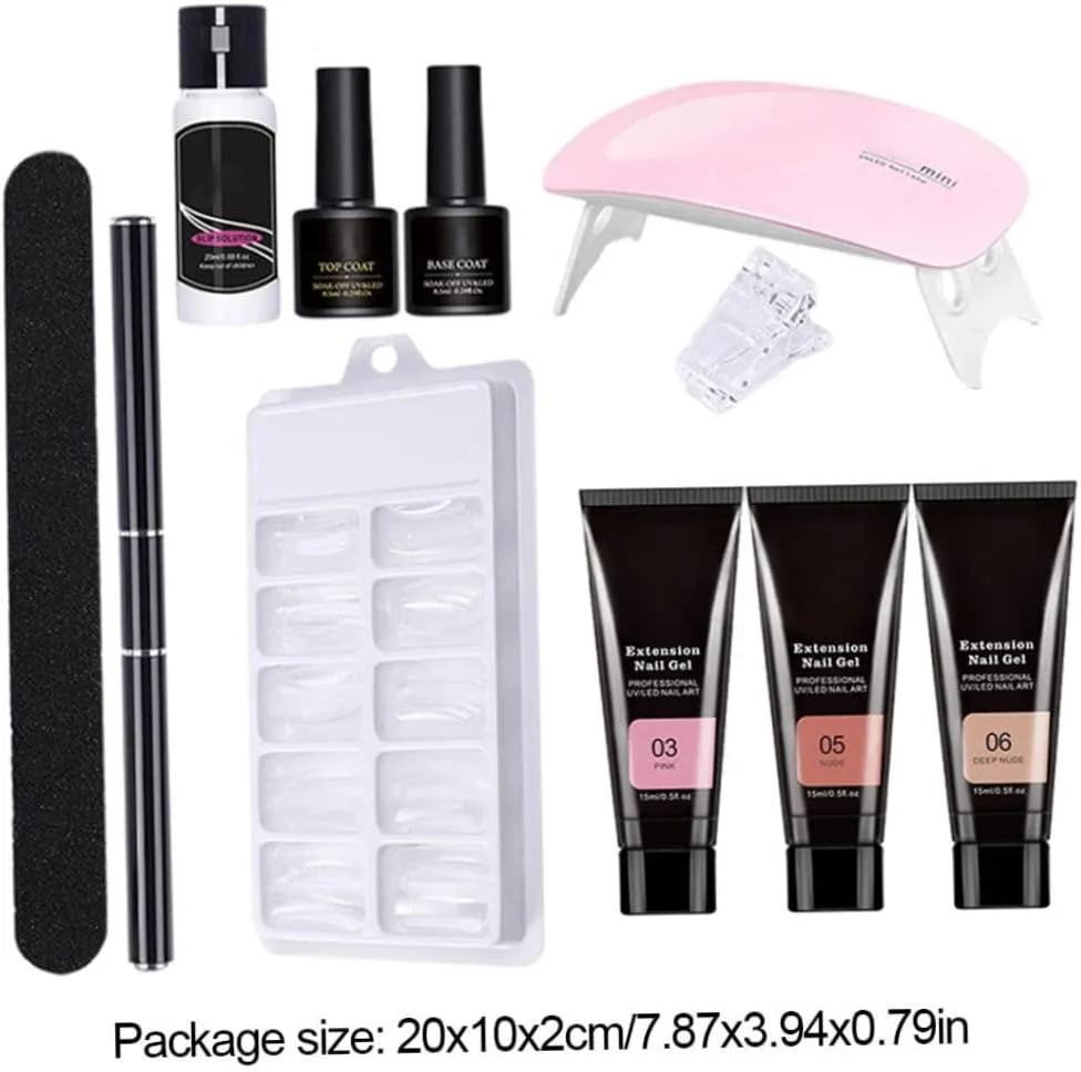 ست کامل کاشت ناخن، ژل مانیکور، بیس کت، ست مبتدی ناخن 11 تکه مدل 3، ابزار و لوازم ناخن، سایر ابزارهای ناخن ست کامل کاشت ناخن، ژل مانیکور، بیس کت، ست مبتدی ناخن 11 تکه مدل 3، ابزار و لوازم ناخن، سایر ابزارهای ناخن