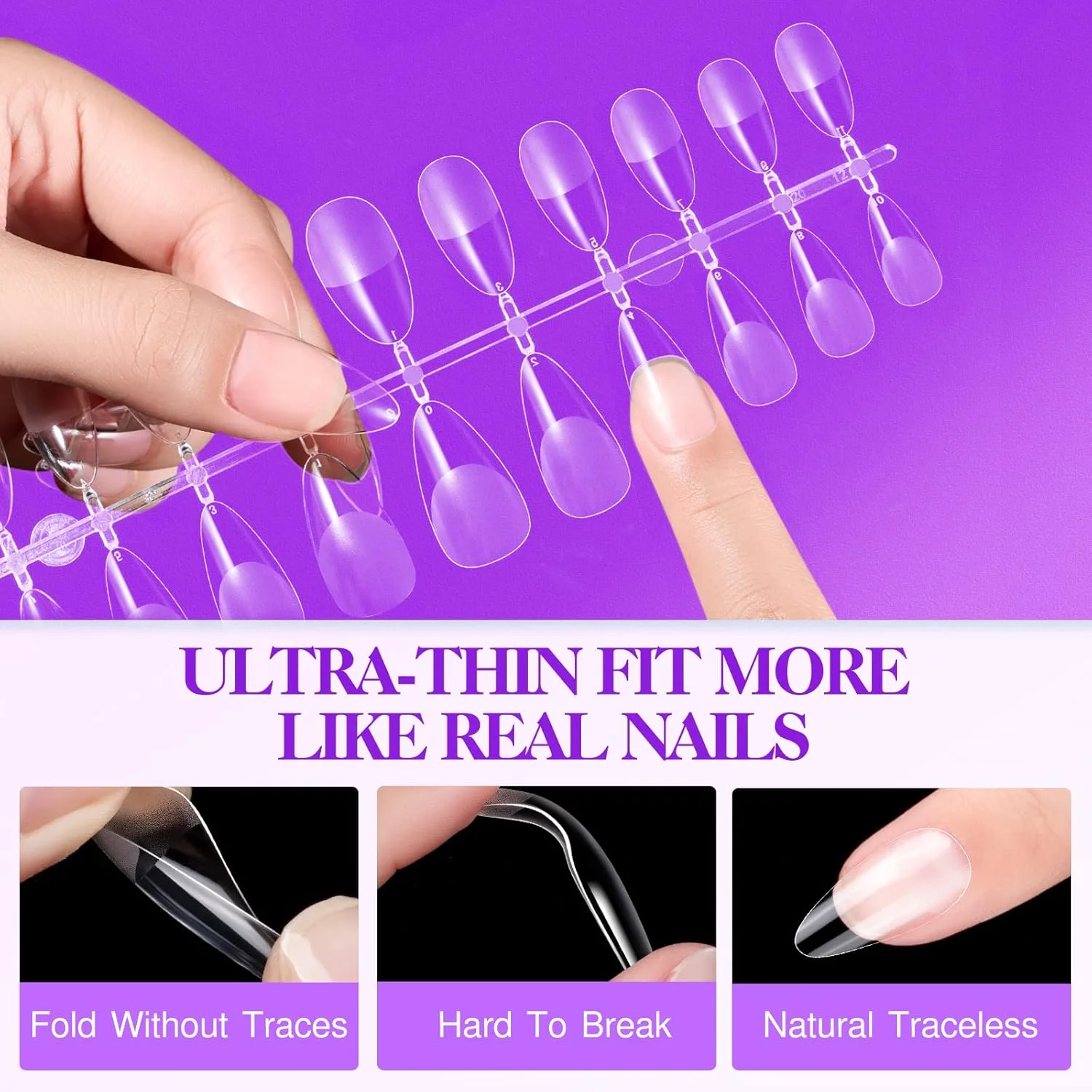 ست اکستنشن ناخن ژلیش Gelike ec - مهر ناخن فرنچ، چسب ناخن ژلی 6 در 1، 240 عدد تیپ ناخن ژلی بادامی و تابوتی نرم پوشش کامل، لامپ UV ناخن ست اکستنشن ناخن ژلیش Gelike ec - مهر ناخن فرنچ، چسب ناخن ژلی 6 در 1، 240 عدد تیپ ناخن ژلی بادامی و تابوتی نرم پوشش کامل، لامپ UV ناخن