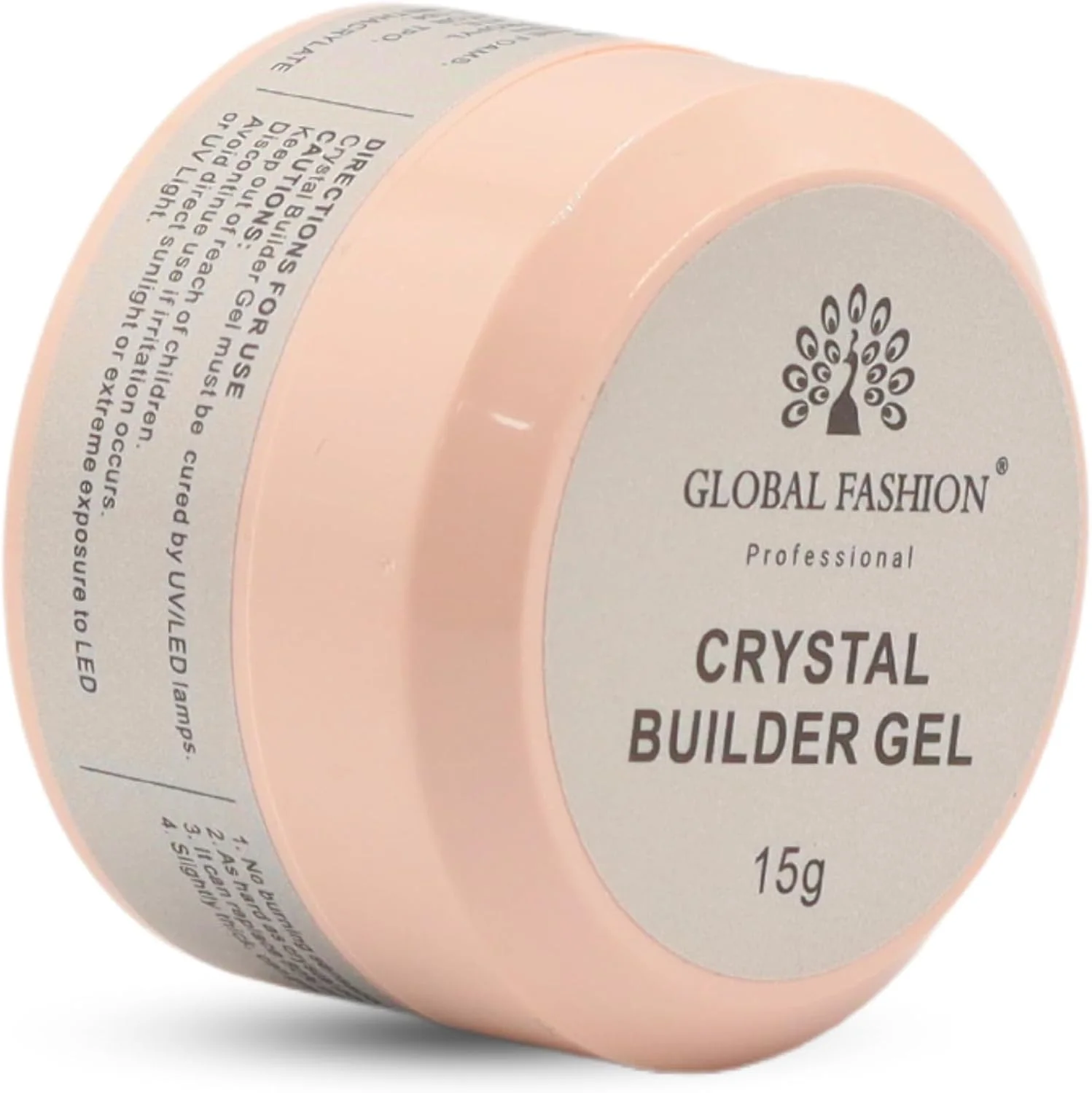 ژل بیلدر کریستالی حرفه ای گلوبال فشن 15 گرم - شفاف برای کاشت ناخن - لاک یو وی بادوام برای ناخن های قوی و مقاوم - پوشش براق - خشک شدن سریع ژل بیلدر کریستالی حرفه ای گلوبال فشن 15 گرم - شفاف برای کاشت ناخن - لاک یو وی بادوام برای ناخن های قوی و مقاوم - پوشش براق - خشک شدن سریع