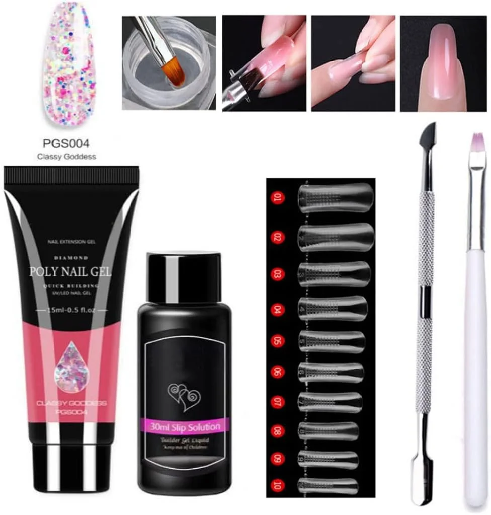 کیت های اکستنشن ناخن ژلی، کیت استارتر مانیکور حرفه ای، ژل سازنده مدل 4، ابزار و لوازم ناخن، سایر ابزارهای ناخن کیت های اکستنشن ناخن ژلی، کیت استارتر مانیکور حرفه ای، ژل سازنده مدل 4، ابزار و لوازم ناخن، سایر ابزارهای ناخن