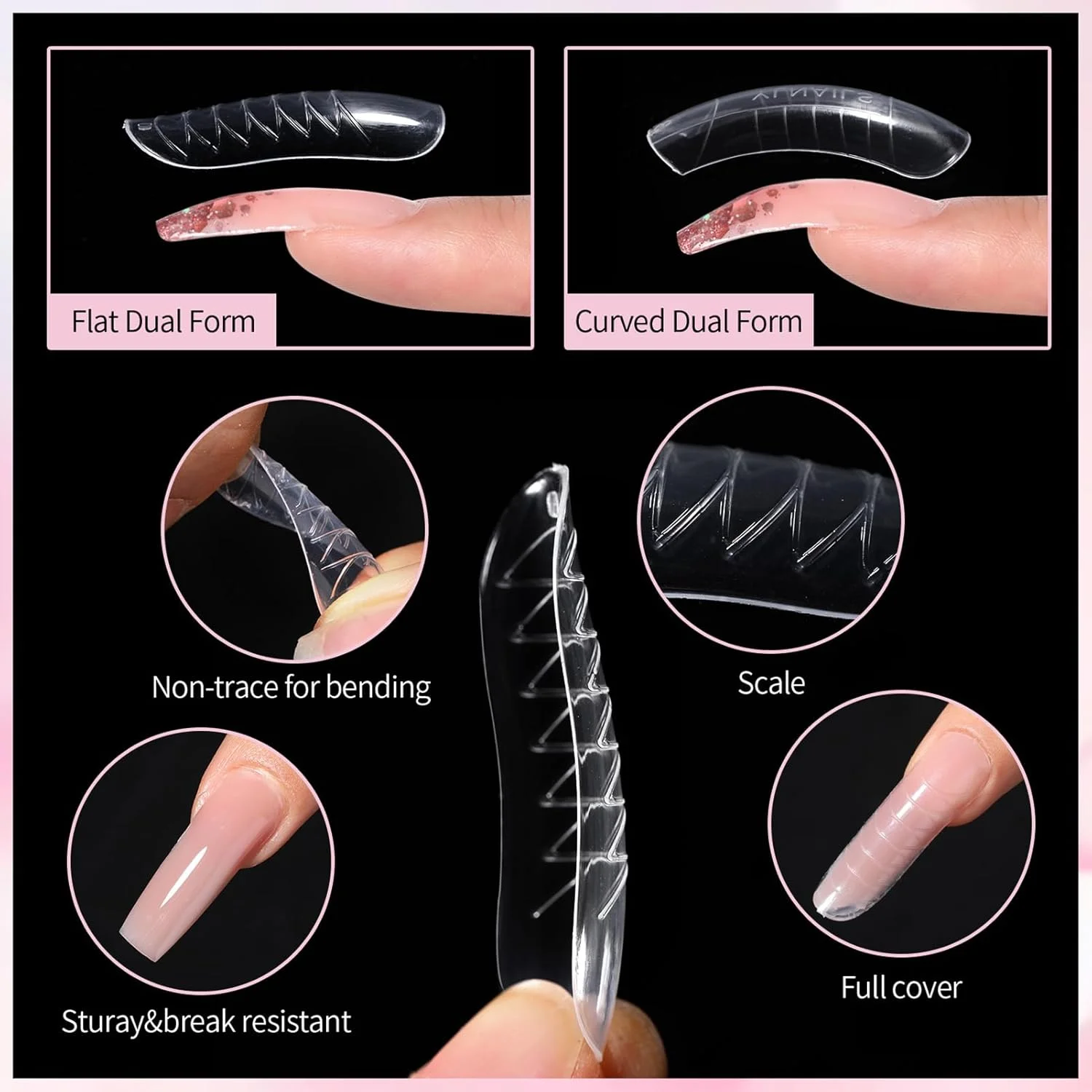 کیت اکستنشن ناخن ژلی | کیت ژل ناخن ساز سفید صورتی شفاف | ست مجسمه سازی قابل تنظیم لوازم جانبی ابزار هنری چسب ماندگار برای سالن خانه مبتدی دخترانه کیت اکستنشن ناخن ژلی | کیت ژل ناخن ساز سفید صورتی شفاف | ست مجسمه سازی قابل تنظیم لوازم جانبی ابزار هنری چسب ماندگار برای سالن خانه مبتدی دخترانه