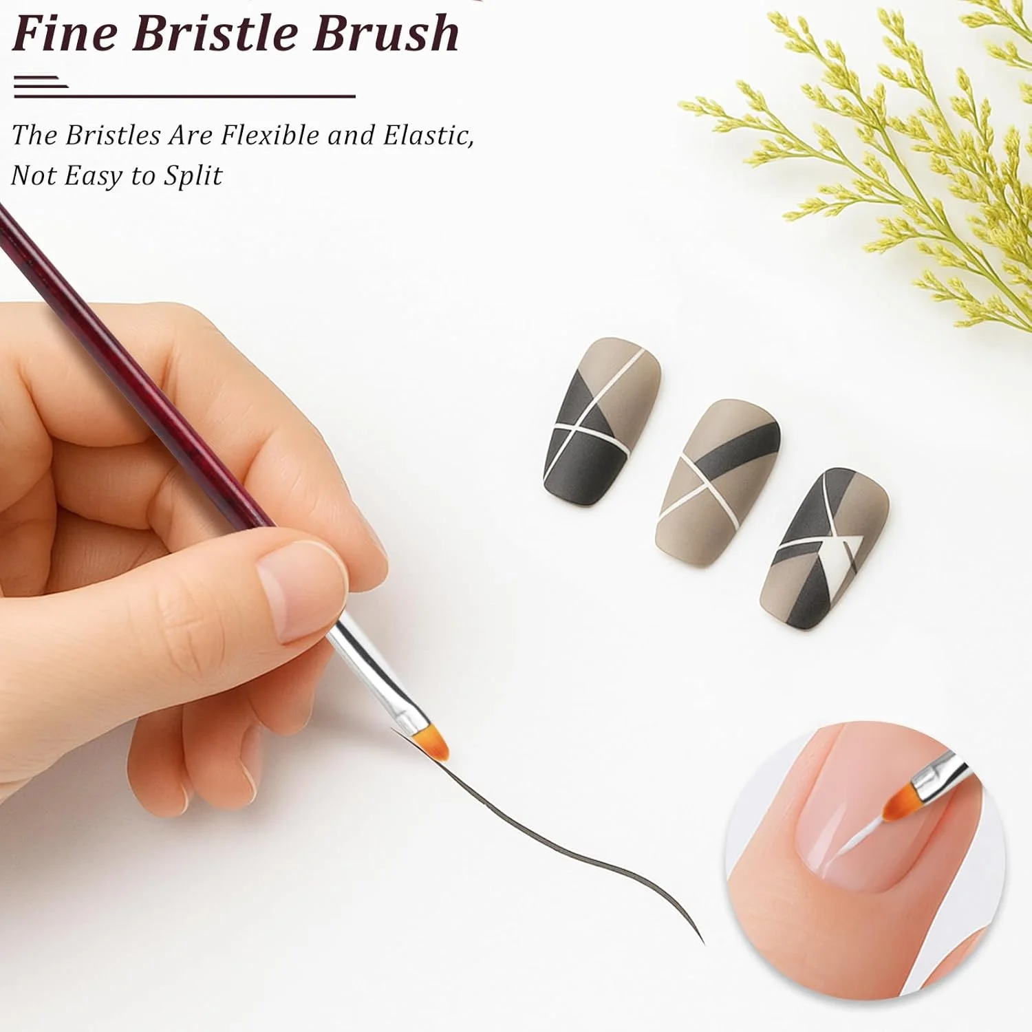 ست برس های حرفه ای طراحی ناخن - کیت برس گرادیان آمبره فرانسوی با ابزار خط زن، نقطه گذاری و ژل ساز - برای اکریلیک، ژل UV، کاشت ناخن و تمیز کردن - ایده آل برای استفاده در سالن و DIY ست برس های حرفه ای طراحی ناخن - کیت برس گرادیان آمبره فرانسوی با ابزار خط زن، نقطه گذاری و ژل ساز - برای اکریلیک، ژل UV، کاشت ناخن و تمیز کردن - ایده آل برای استفاده در سالن و DIY