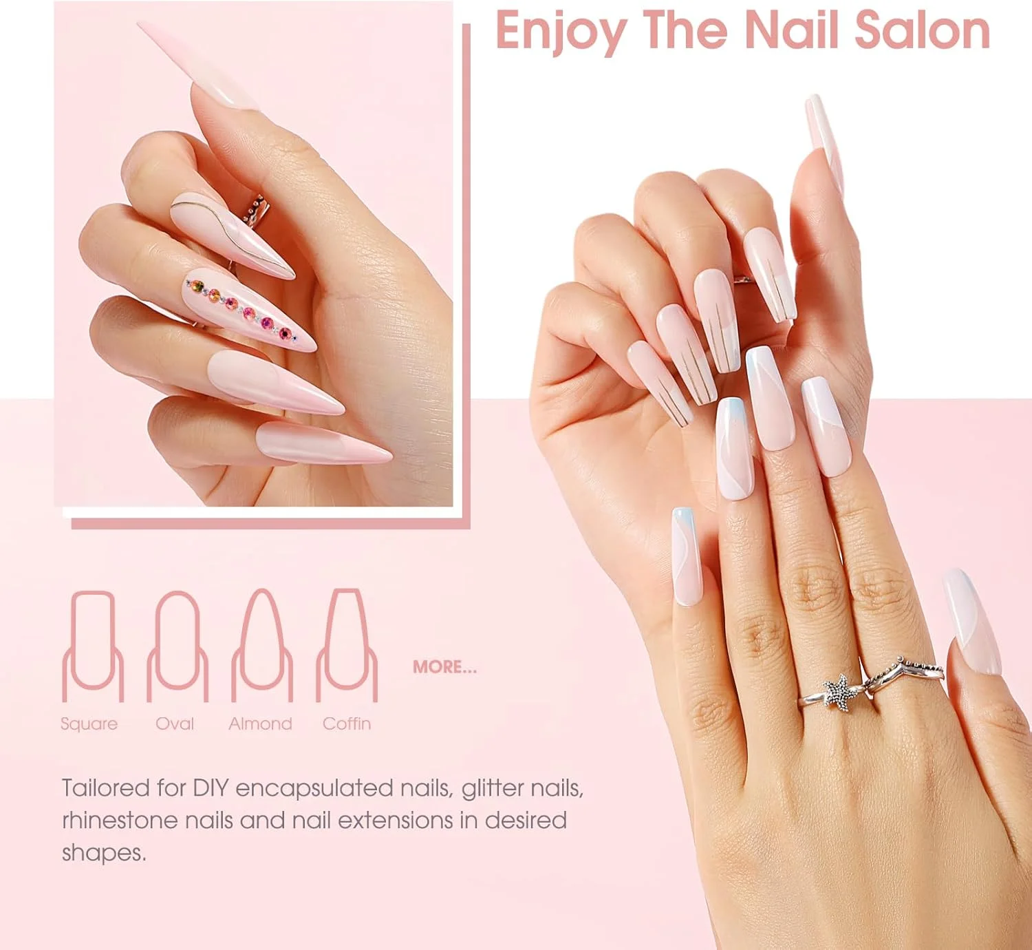 ژل پلی ناخن صورتی ملایم ROSALIND، ژل اکستنشن پلی 60 میلی لیتری برای تزئینات طراحی ناخن، اکستنشن ضخیم کننده ناخن، استفاده آسان، تقویت کننده ناخن صورتی نیاز به لامپ UV (نسخه به روز شده) ژل پلی ناخن صورتی ملایم ROSALIND، ژل اکستنشن پلی 60 میلی لیتری برای تزئینات طراحی ناخن، اکستنشن ضخیم کننده ناخن، استفاده آسان، تقویت کننده ناخن صورتی نیاز به لامپ UV (نسخه به روز شده)