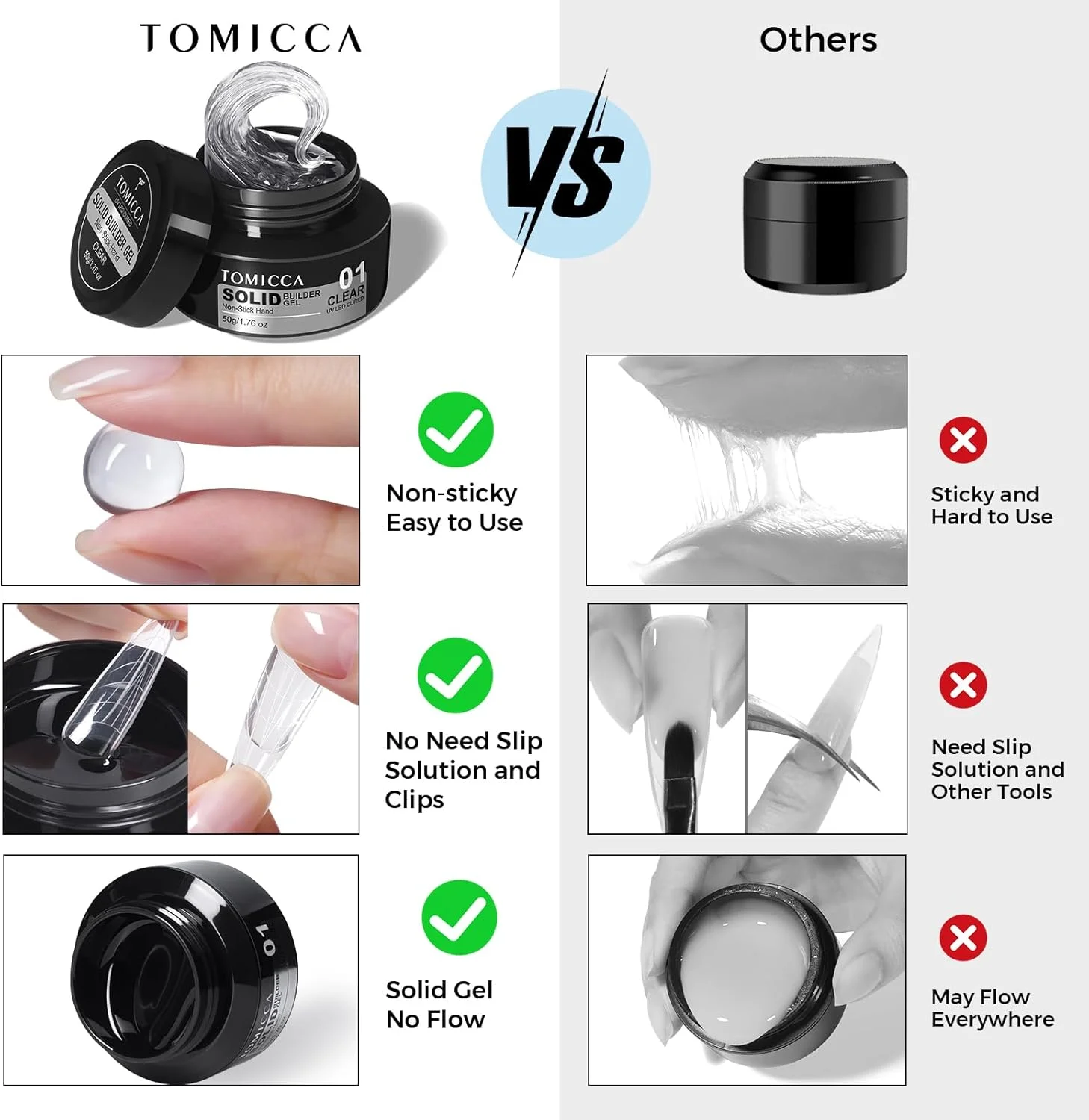 ژل سخت تومیکا، ژل سه بعدی طراحی ناخن، ژل سازنده جامد برای ناخن 50 گرم، ژل مجسمه سازی سه بعدی ناخن، ژل سخت غیر چسبنده برای حکاکی ناخن، چسب ژل اکستنشن ناخن، شفاف ژل سخت تومیکا، ژل سه بعدی طراحی ناخن، ژل سازنده جامد برای ناخن 50 گرم، ژل مجسمه سازی سه بعدی ناخن، ژل سخت غیر چسبنده برای حکاکی ناخن، چسب ژل اکستنشن ناخن، شفاف