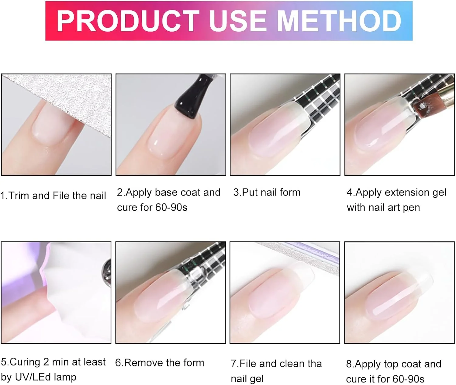 ژل بیلدر ناخن Venalisa، ژل سخت نود برای تقویت و کاشت ناخن، ژل UV 50 میلی لیتر، مناسب برای طراحی ناخن، مانیکور، سالن و استفاده خانگی ژل بیلدر ناخن Venalisa، ژل سخت نود برای تقویت و کاشت ناخن، ژل UV 50 میلی لیتر، مناسب برای طراحی ناخن، مانیکور، سالن و استفاده خانگی