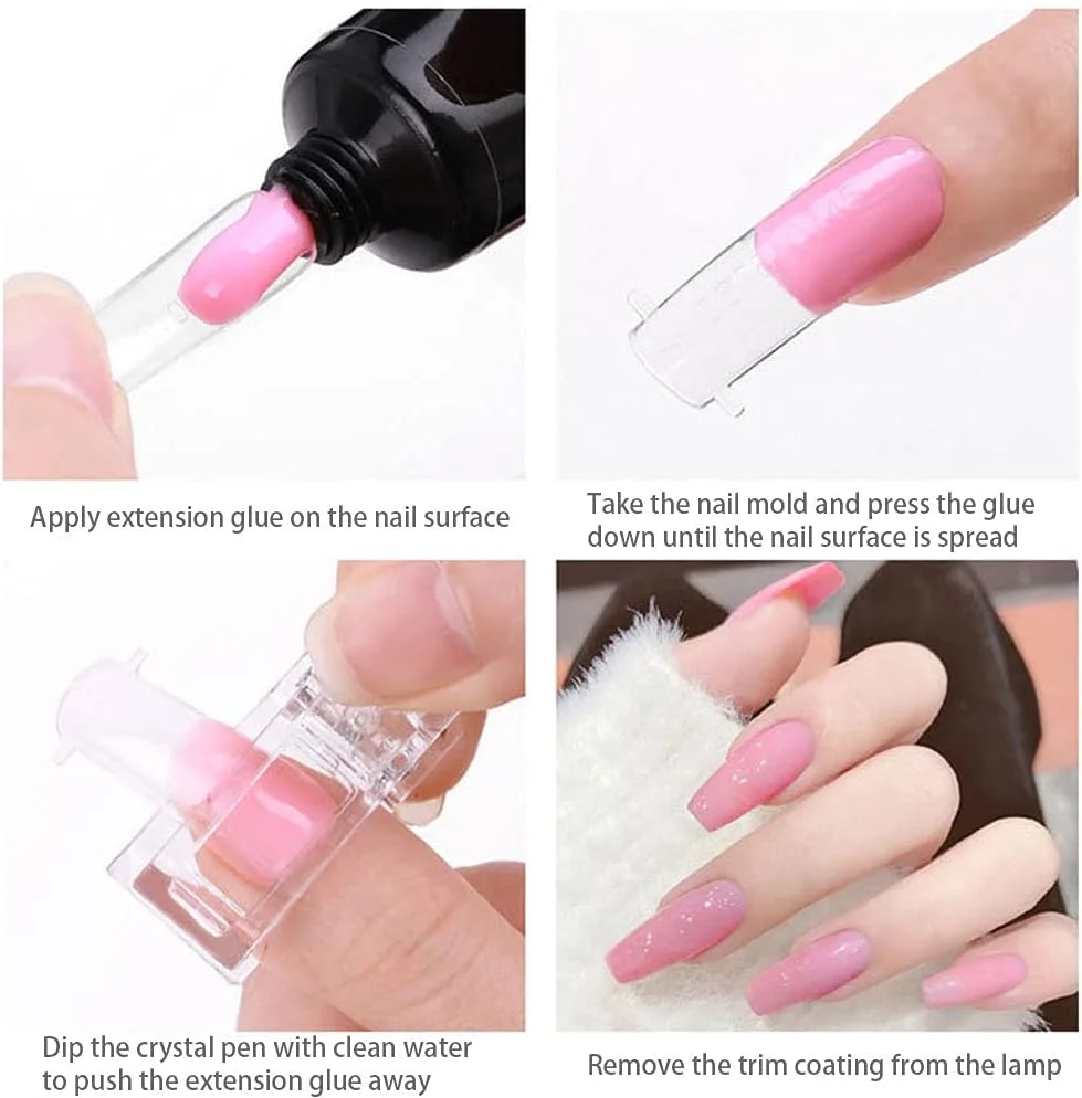 کیت پلی ژل ناخن با لامپ، کیت اکستنشن ناخن، ست استارتر مانیکور ژل بیلدر بیس تاپ کت، کیت هنر ناخن ژل اکستنشن ناخن، کیت مانیکور فرانسوی، طراحی ناخن برای مبتدیان 11 تکه استایل 6 کیت پلی ژل ناخن با لامپ، کیت اکستنشن ناخن، ست استارتر مانیکور ژل بیلدر بیس تاپ کت، کیت هنر ناخن ژل اکستنشن ناخن، کیت مانیکور فرانسوی، طراحی ناخن برای مبتدیان 11 تکه استایل 6