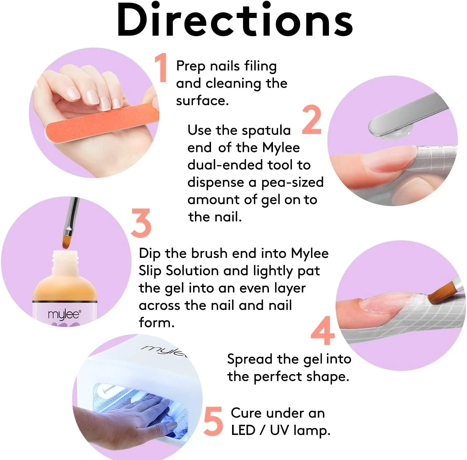 کیت ژل پلیمر ناخن مایلی – محلول لغزنده 125 میلیلیتری و ابزار دو طرفه، مناسب برای نوک و اکستنشن ناخن UV / LED کیت ژل پلیمر ناخن مایلی – محلول لغزنده 125 میلیلیتری و ابزار دو طرفه، مناسب برای نوک و اکستنشن ناخن UV / LED