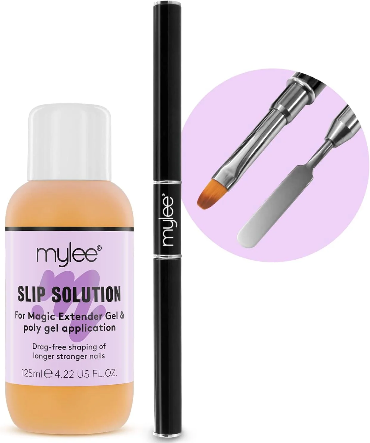 کیت ژل پلیمر ناخن مایلی – محلول لغزنده 125 میلیلیتری و ابزار دو طرفه، مناسب برای نوک و اکستنشن ناخن UV / LED کیت ژل پلیمر ناخن مایلی – محلول لغزنده 125 میلیلیتری و ابزار دو طرفه، مناسب برای نوک و اکستنشن ناخن UV / LED
