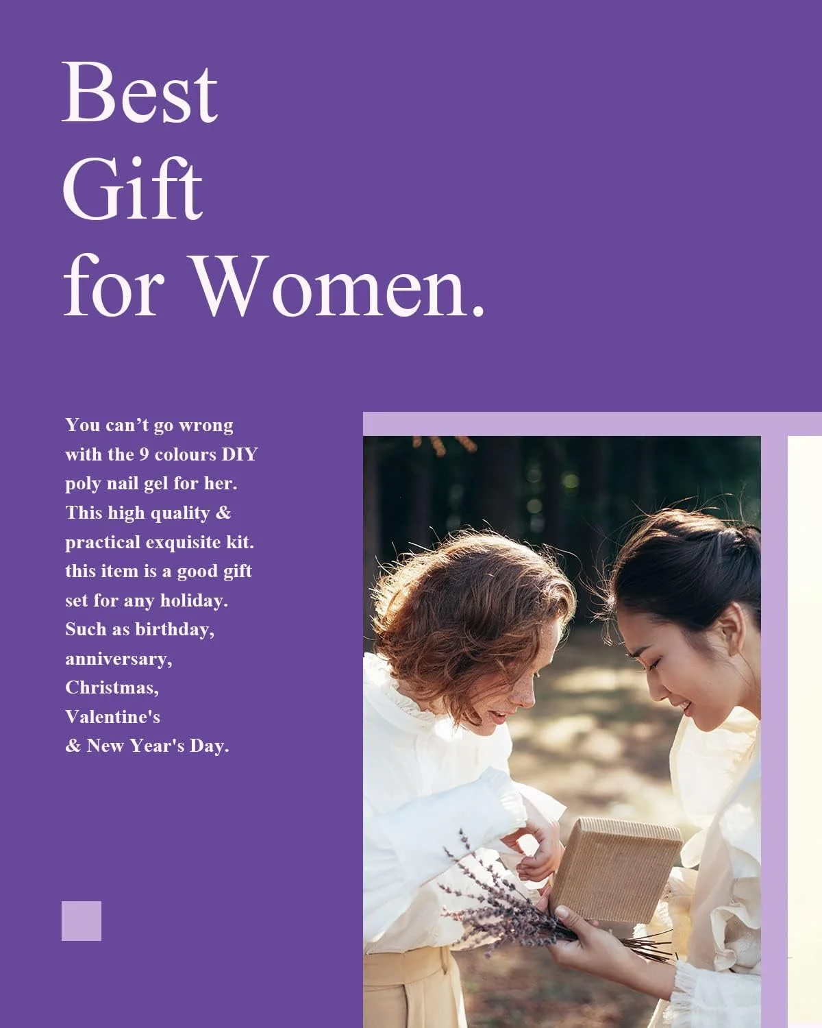 کیت ژل پلی ناخن Phoenixy، ست ژل اکستنشن ناخن پلی 15 میلی لیتری 9 رنگ، کیت استارتر تقویت کننده با محلول لغزنده، ابزار اولیه مانیکور، هدیه برای زنان