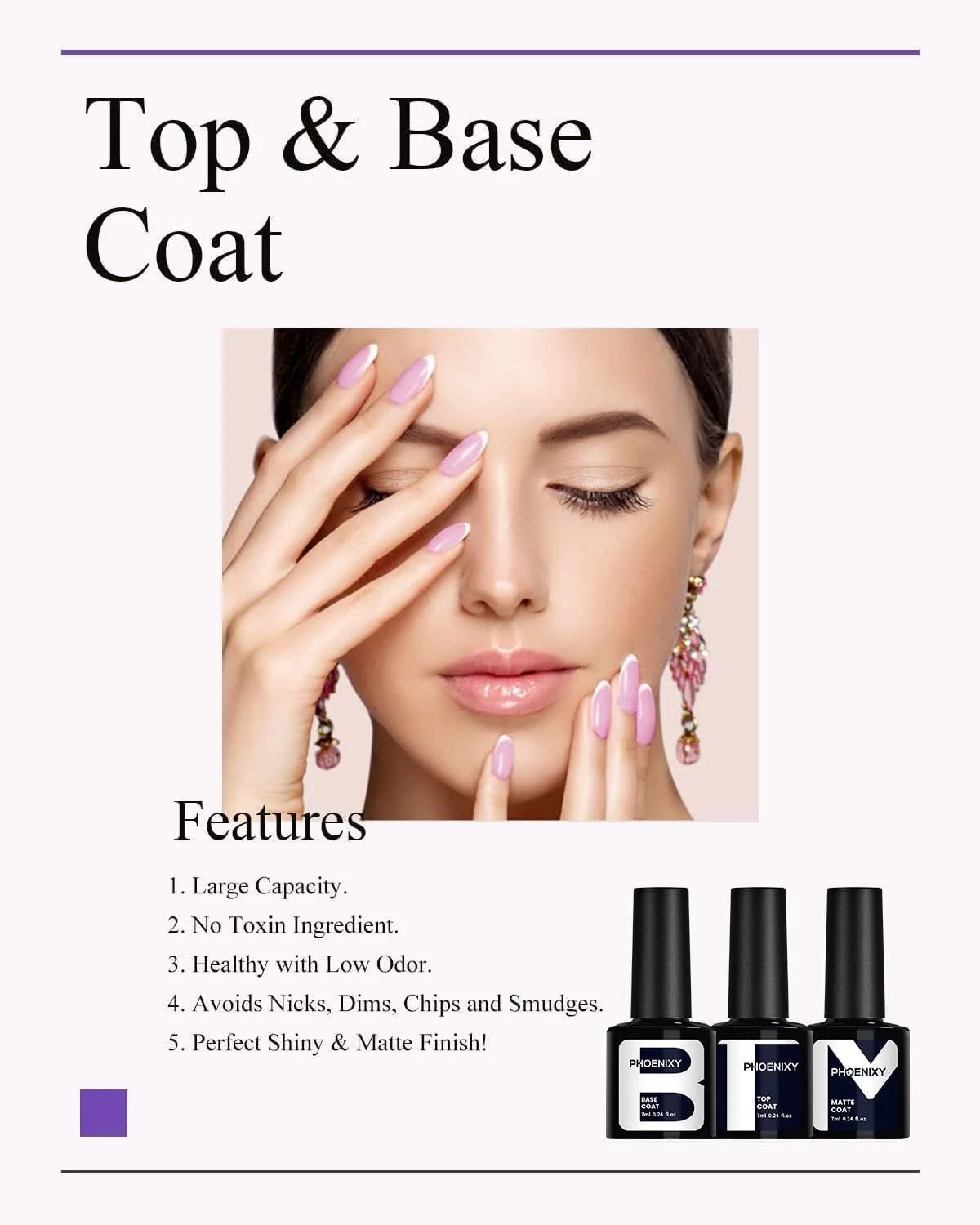 کیت ژل پلی ناخن Phoenixy، ست ژل اکستنشن ناخن پلی 15 میلی لیتری 9 رنگ، کیت استارتر تقویت کننده با محلول لغزنده، ابزار اولیه مانیکور، هدیه برای زنان