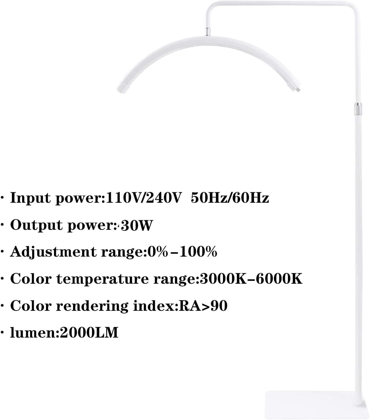 چراغ مژه LED ADORZ، چراغ اکستنشن مژه، چراغ مژه گردن غازی قابل تنظیم 360 درجه با ریموت و پایه، کیت چراغ ایستاده LED 24 اینچی، برای متخصصان زیبایی، آرایشگران، هنرمندان تاتو چراغ مژه LED ADORZ، چراغ اکستنشن مژه، چراغ مژه گردن غازی قابل تنظیم 360 درجه با ریموت و پایه، کیت چراغ ایستاده LED 24 اینچی، برای متخصصان زیبایی، آرایشگران، هنرمندان تاتو