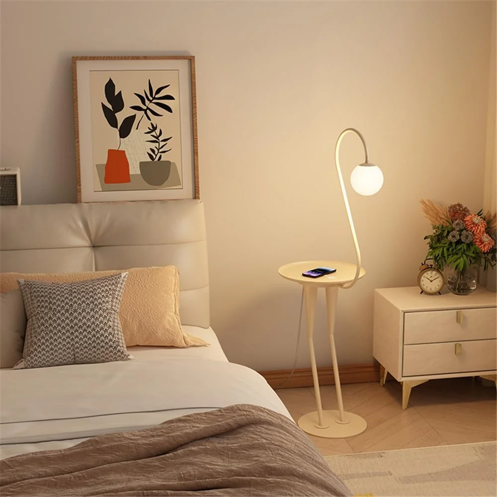 چراغ ایستاده مدرن لوکس برای اتاق نشیمن، اتاق خواب، مطالعه، ویلا، هتل، خانه های مدل، LED، طراحی خلاقانه رترو، چراغ دکوری (مدل 36)