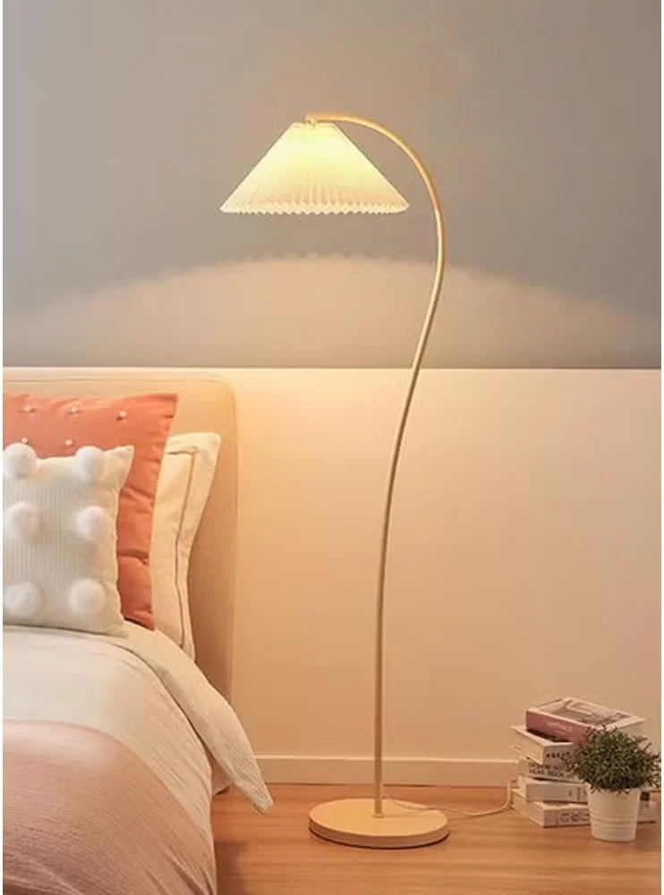 چراغ ایستاده رترو مناسب اتاق مطالعه و نشیمن با آباژور پلیسه ای و ریموت کنترل 12 وات چراغ ایستاده رترو مناسب اتاق مطالعه و نشیمن با آباژور پلیسه ای و ریموت کنترل 12 وات