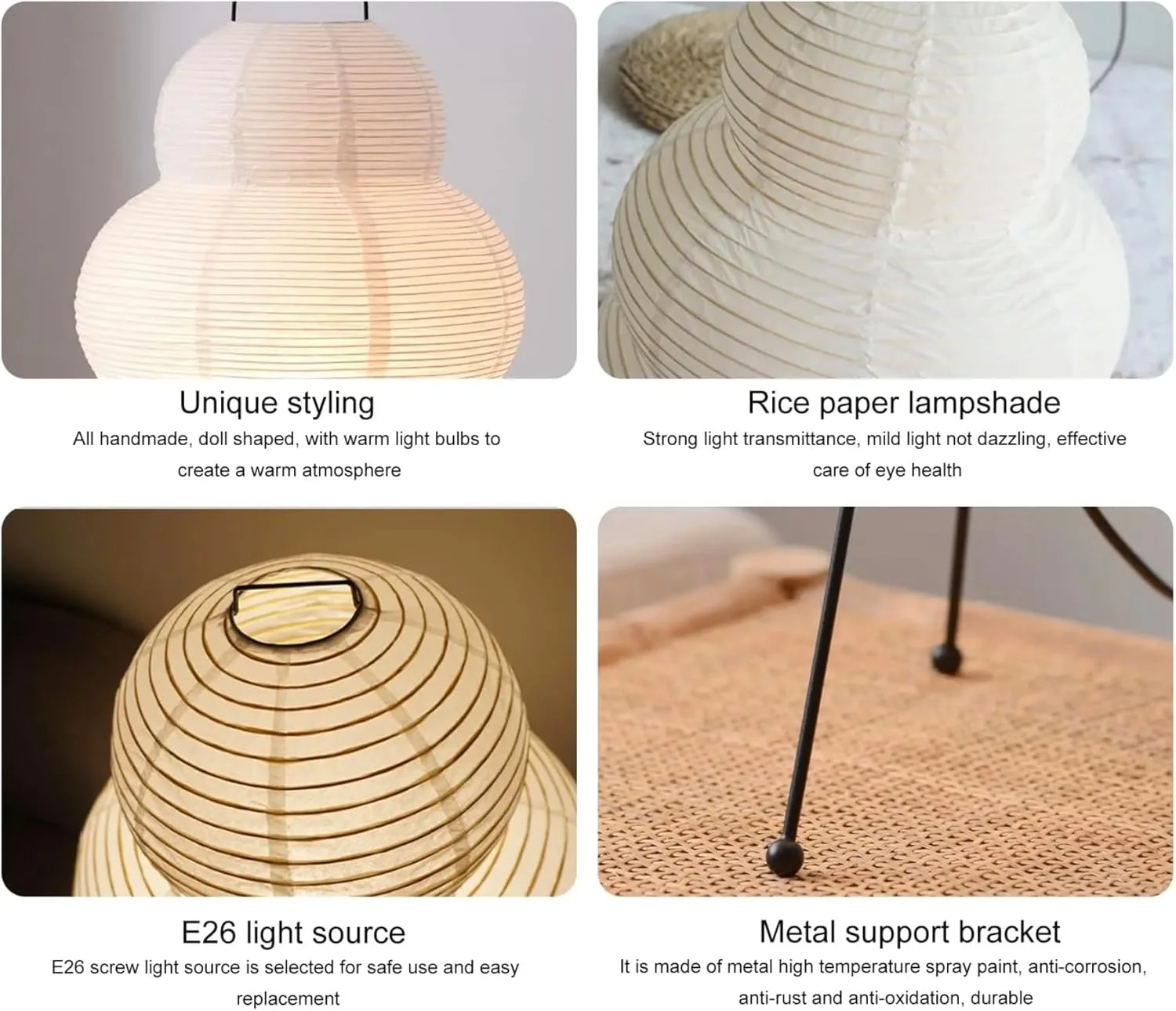 چراغ ایستاده به سبک نوگوچی ژاپنی * چراغ ایستاده آکاری * چراغ کاغذی برنجی * چراغ ایستاده فانوسی جاپاندی، سفید چراغ ایستاده به سبک نوگوچی ژاپنی * چراغ ایستاده آکاری * چراغ کاغذی برنجی * چراغ ایستاده فانوسی جاپاندی، سفید