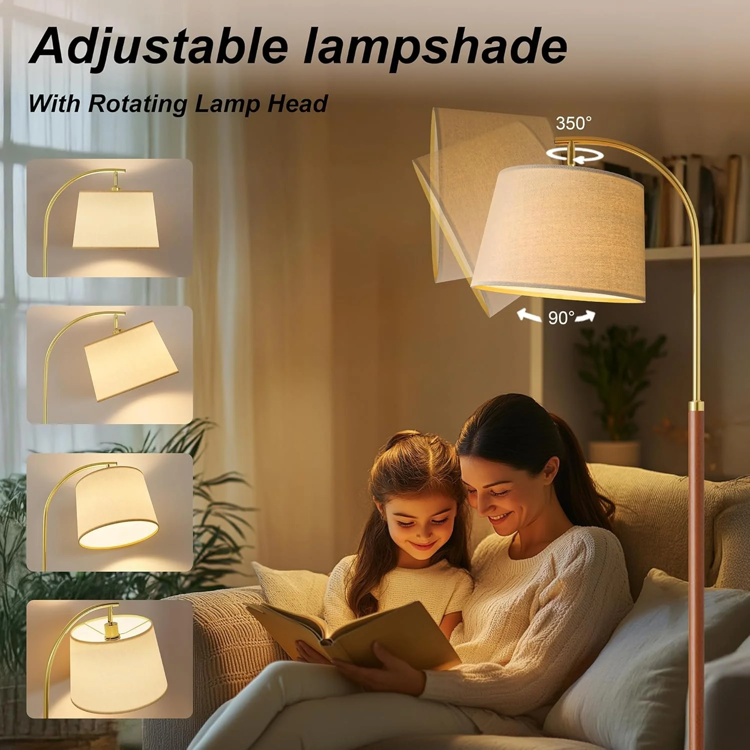 چراغ ایستاده چوبی G-SAFAVA با ارتفاع 62.5 اینچ، مناسب اتاق نشیمن، طلایی، دارای کلید پدالی، چراغ های بلند کمانی مناسب اتاق خواب، چراغ های کنار سالنی مدرن اواسط قرن، مناسب اتاق کار، اتاق کودک، چراغ مطالعه صنعتی چراغ ایستاده چوبی G-SAFAVA با ارتفاع 62.5 اینچ، مناسب اتاق نشیمن، طلایی، دارای کلید پدالی، چراغ های بلند کمانی مناسب اتاق خواب، چراغ های کنار سالنی مدرن اواسط قرن، مناسب اتاق کار، اتاق کودک، چراغ مطالعه صنعتی