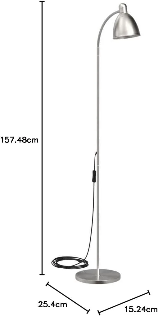 چراغ ایستاده ایکیا مدل Lersta (آلومینیومی) چراغ ایستاده ایکیا مدل Lersta (آلومینیومی)