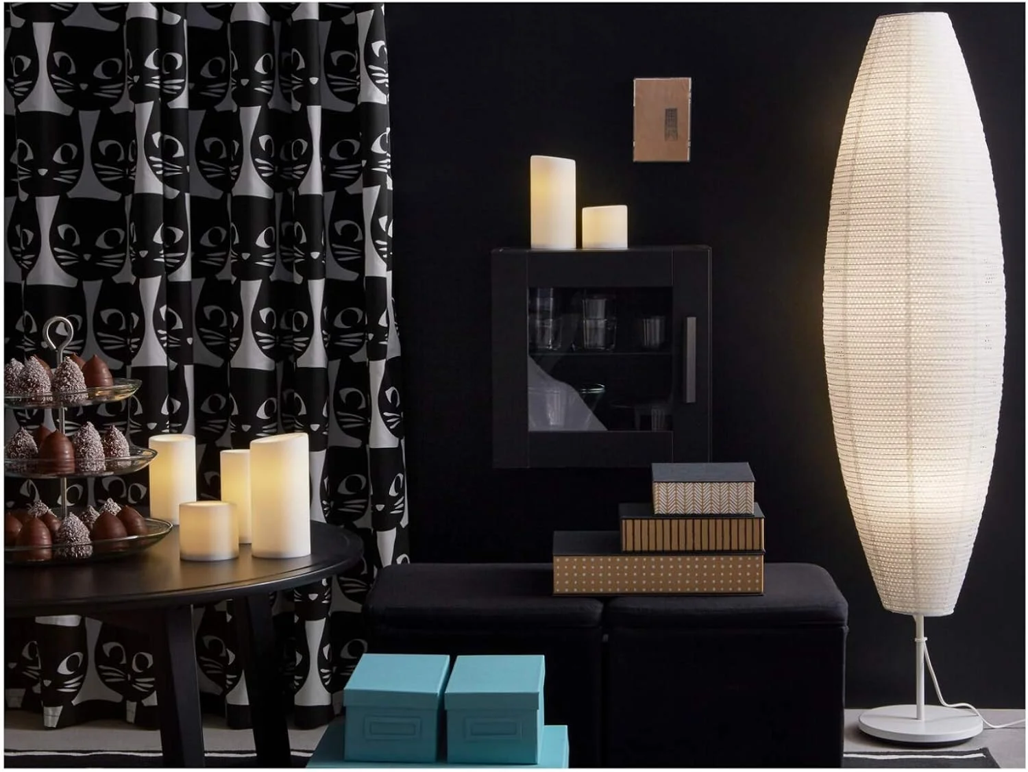 چراغ ایستاده ایکیا، سفید بیضی سفید چراغ ایستاده ایکیا، سفید بیضی سفید