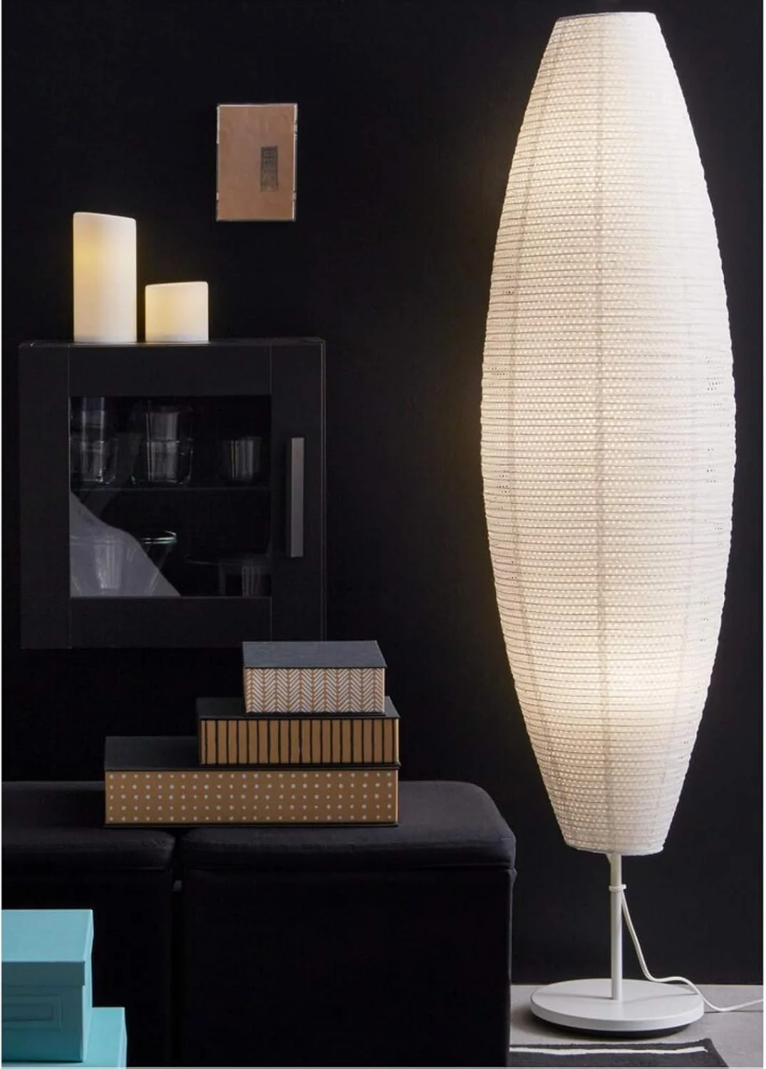 چراغ ایستاده ایکیا، سفید بیضی سفید چراغ ایستاده ایکیا، سفید بیضی سفید