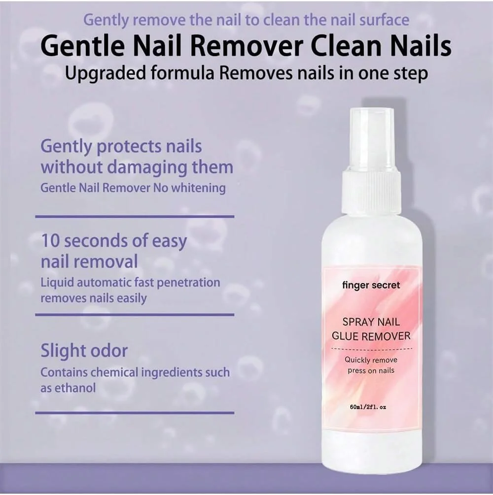 اسپری پاک کننده چسب ناخن Azonee، پاک کننده چسب ناخن برای ناخن های مصنوعی، پاک کننده سریع و ملایم ناخن مصنوعی به همراه 4 عدد چوب نارنجی، استفاده آسان در خانه اسپری پاک کننده چسب ناخن Azonee، پاک کننده چسب ناخن برای ناخن های مصنوعی، پاک کننده سریع و ملایم ناخن مصنوعی به همراه 4 عدد چوب نارنجی، استفاده آسان در خانه